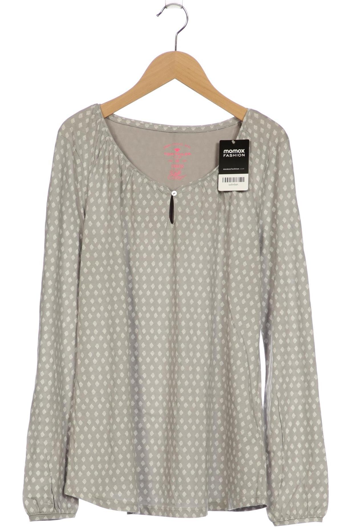

Tom Tailor Damen Langarmshirt, grau, Gr. 38