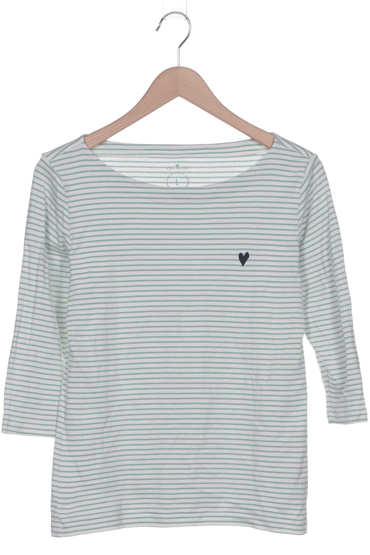 

Tom Tailor Damen Langarmshirt, türkis, Gr. 42