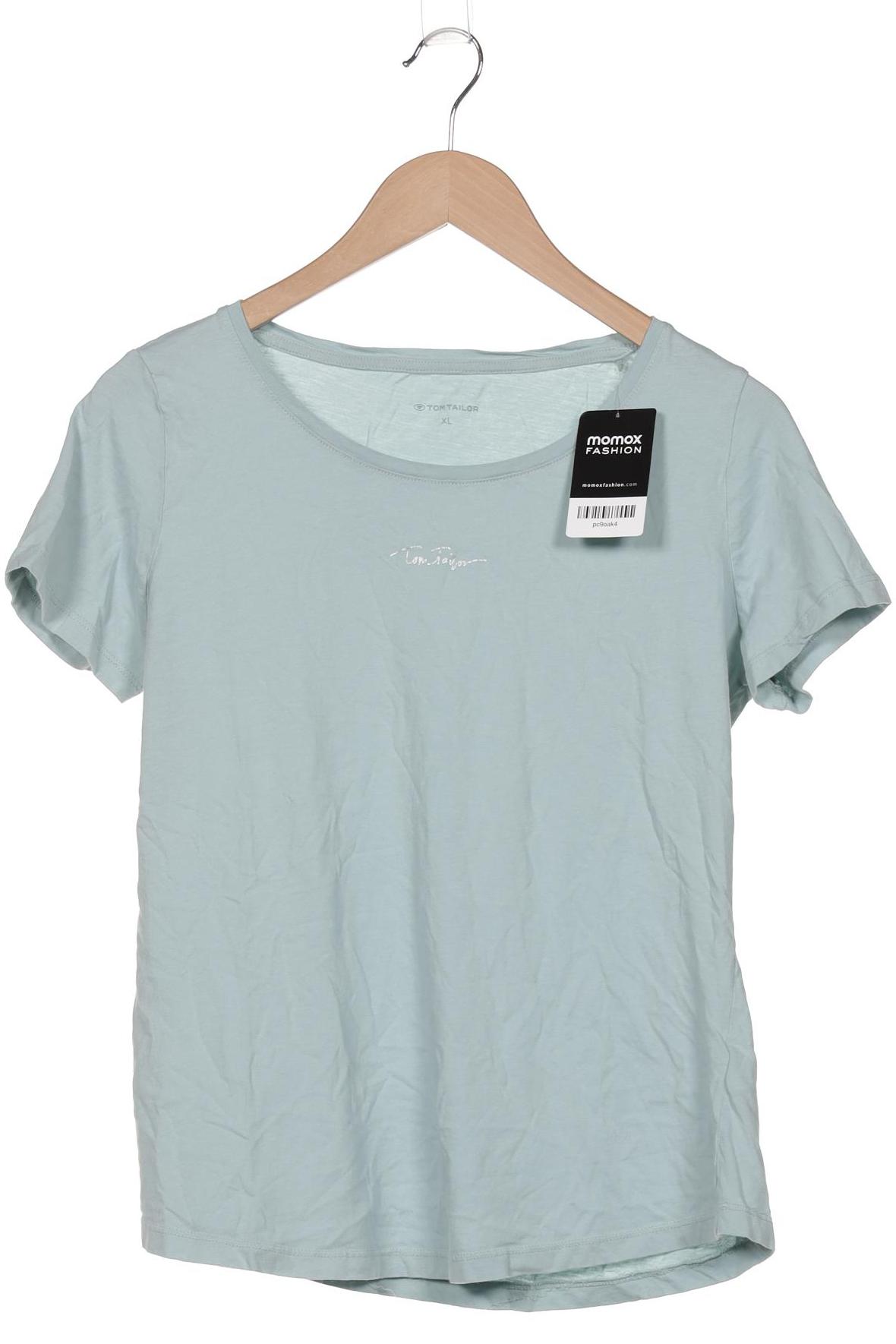 

Tom Tailor Damen T-Shirt, hellblau, Gr. 44