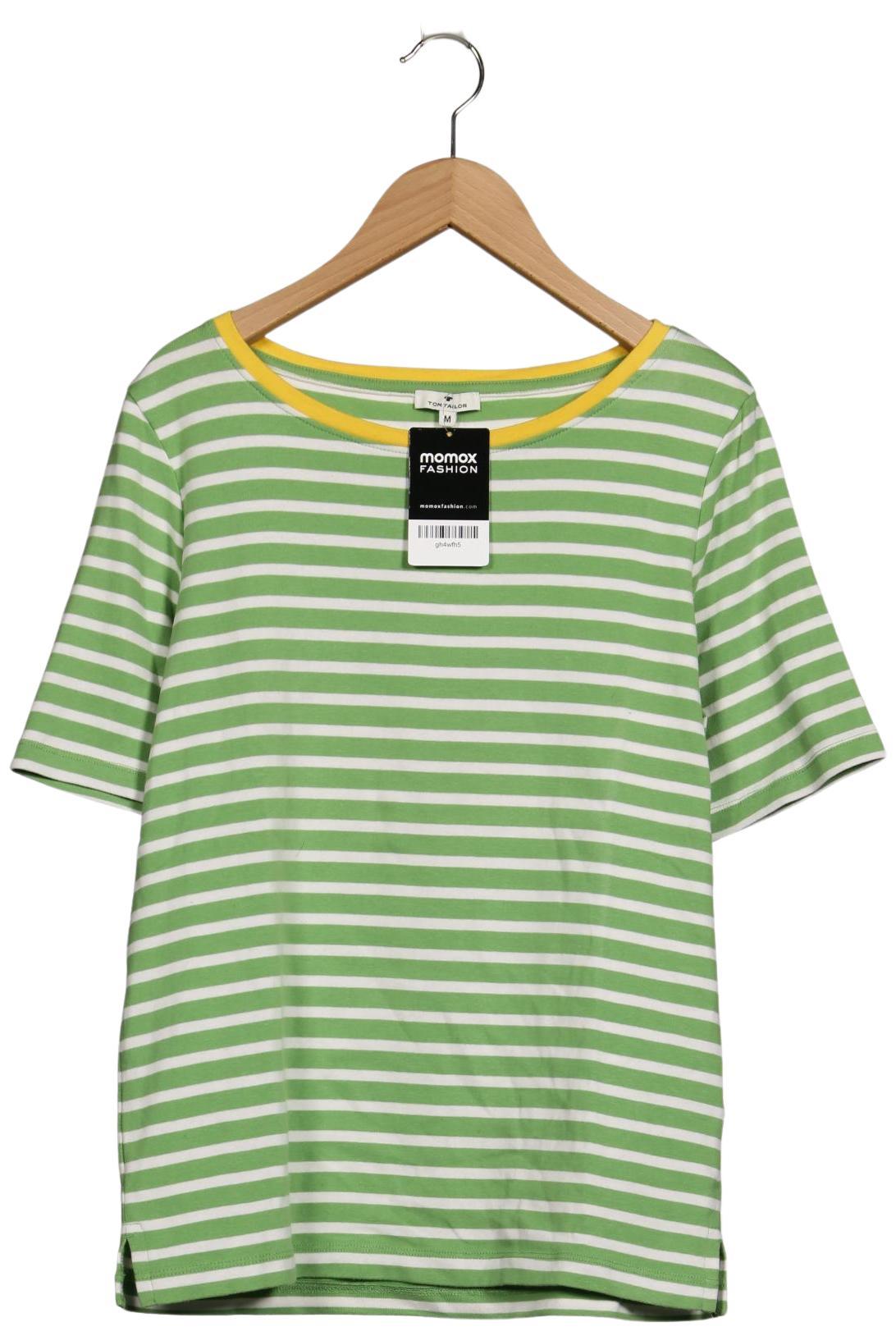 

Tom Tailor Damen T-Shirt, grün, Gr. 38