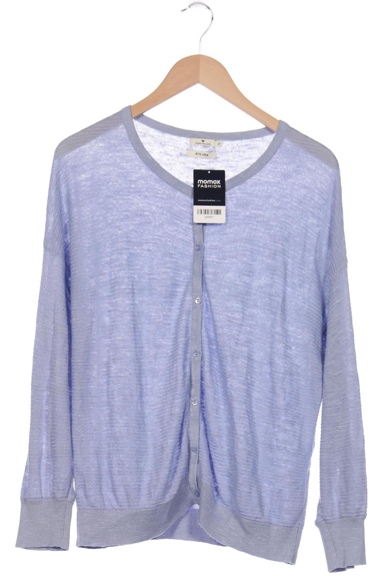 

Tom Tailor Damen Strickjacke, hellblau, Gr. 42