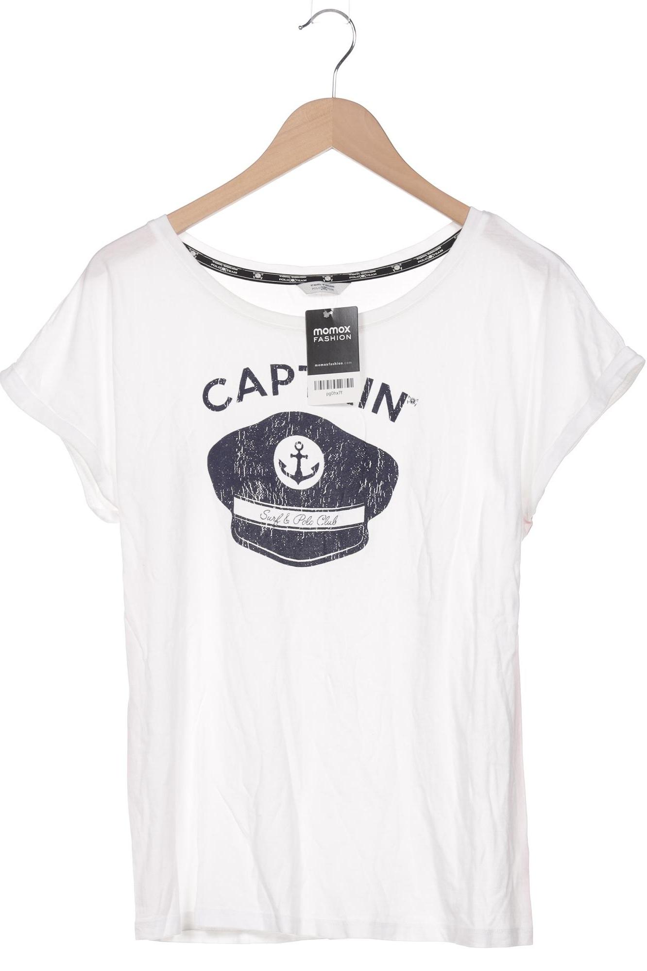 

Tom Tailor Damen T-Shirt, weiß, Gr. 42
