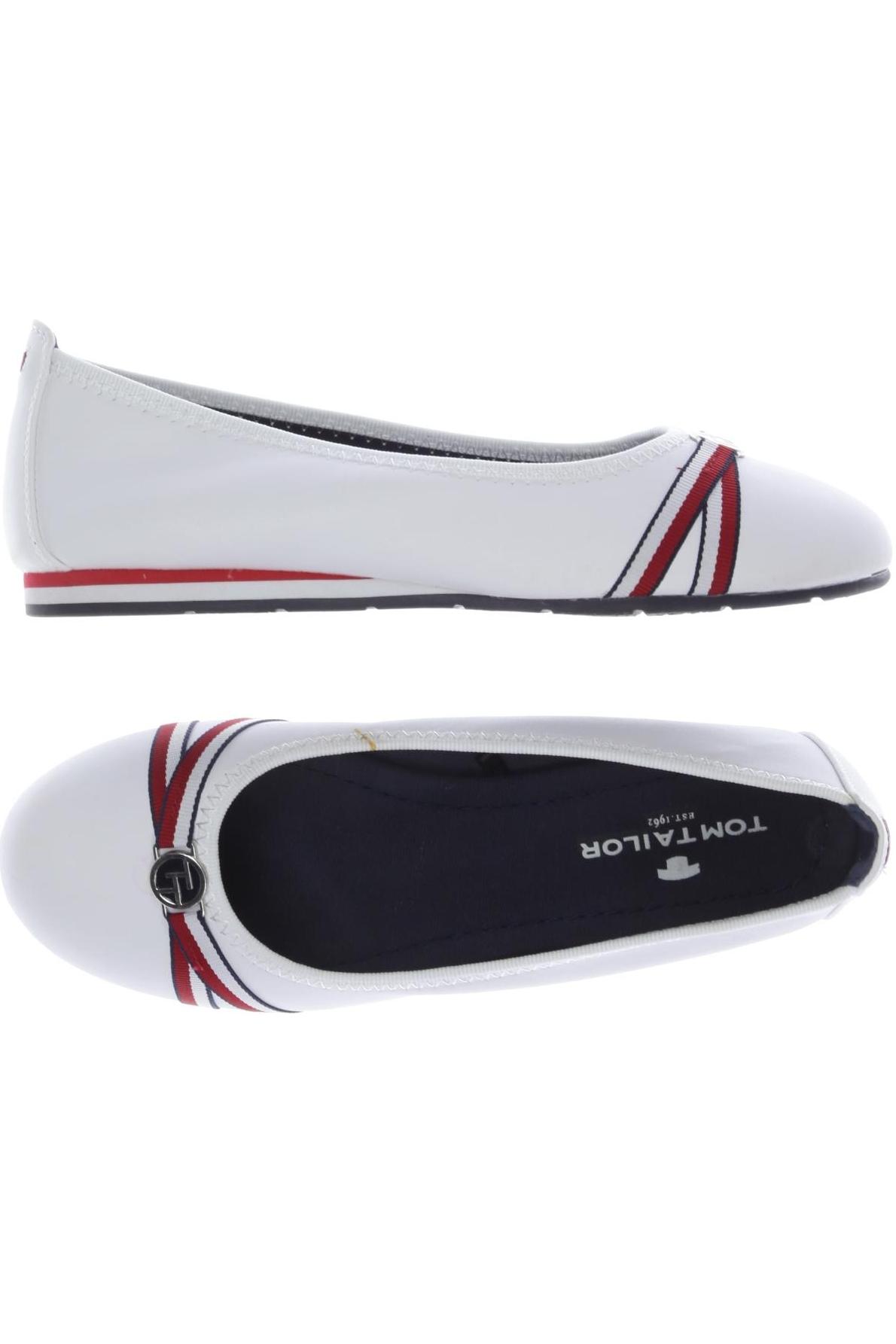 

Tom Tailor Damen Ballerinas, weiß, Gr. 37