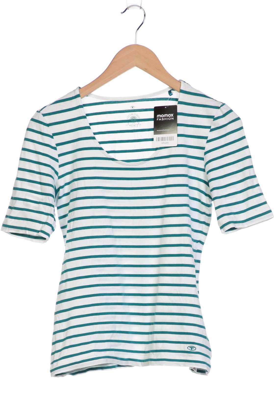 

Tom Tailor Damen T-Shirt, weiß, Gr. 38