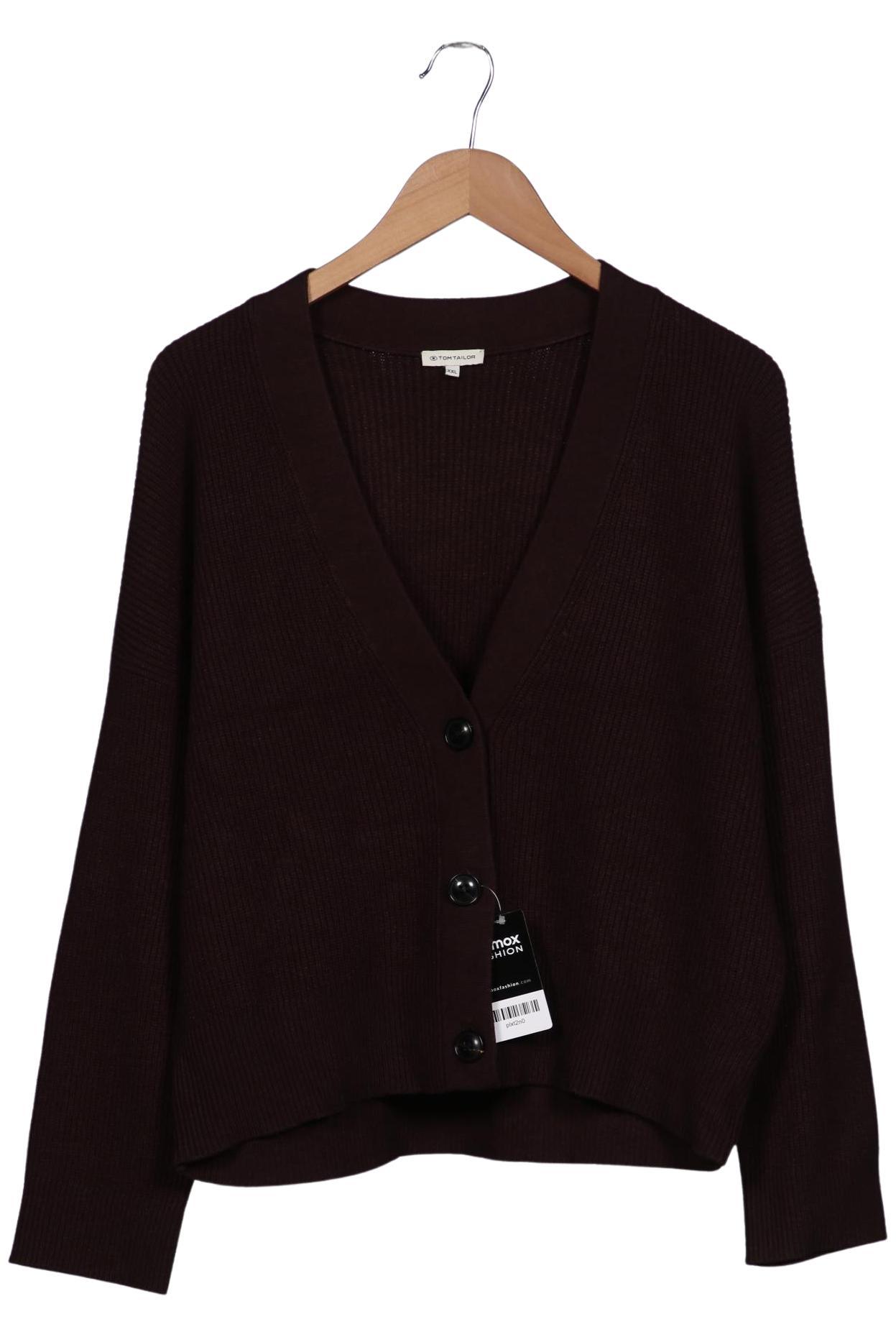 

Tom Tailor Damen Strickjacke, bordeaux, Gr. 46