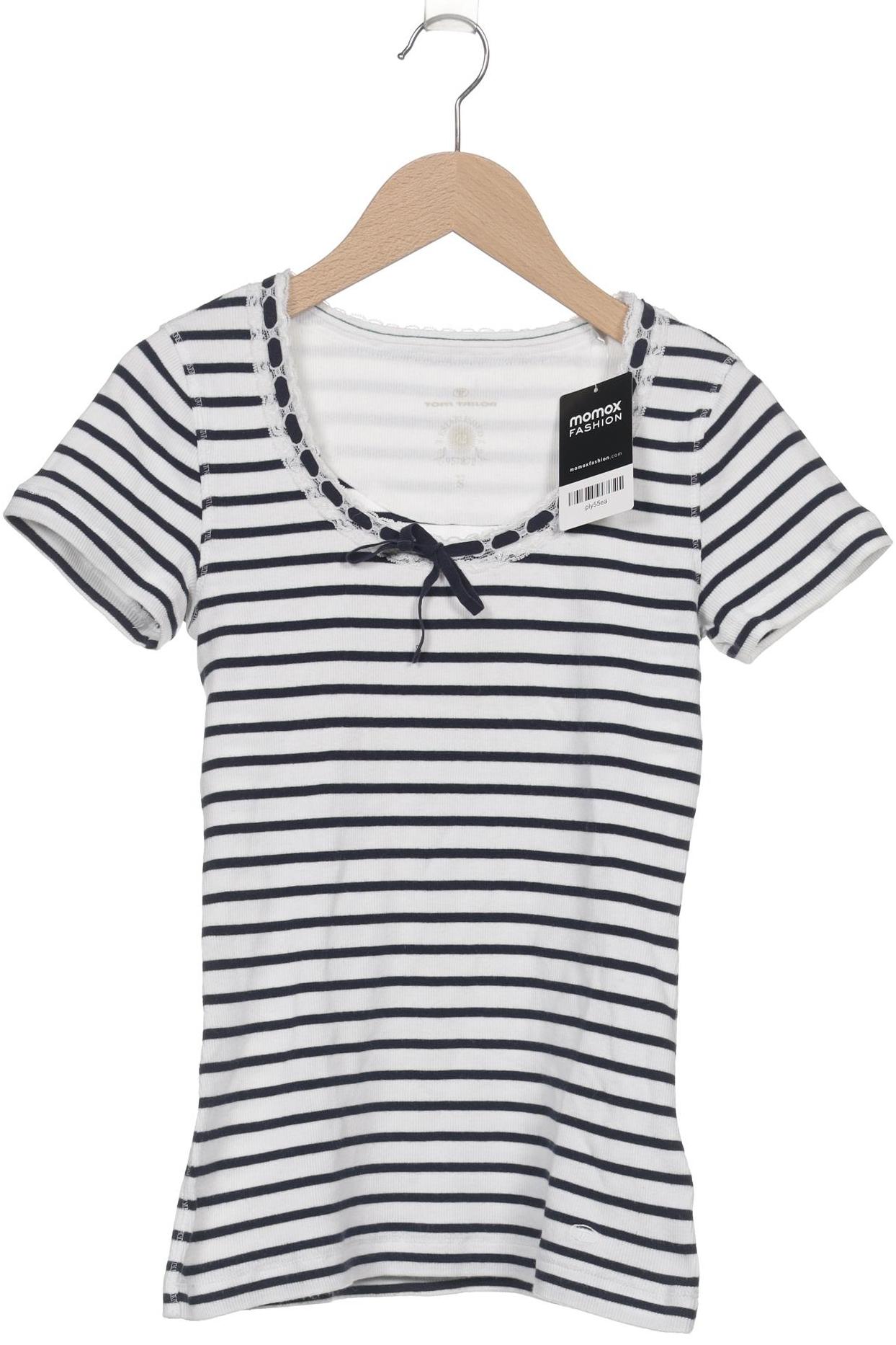 

Tom Tailor Damen T-Shirt, weiß, Gr. 36