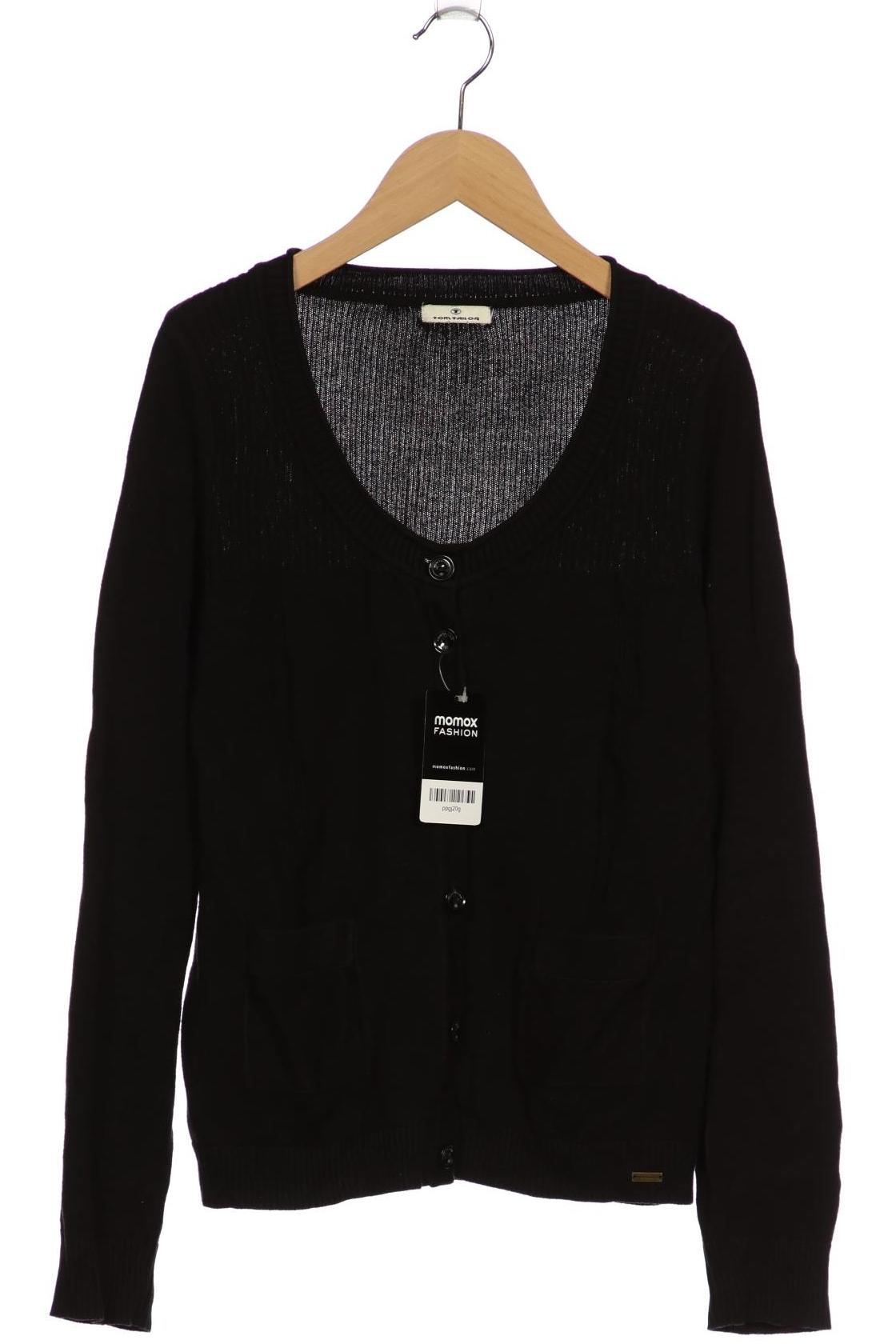 

Tom Tailor Damen Strickjacke, schwarz, Gr. 38