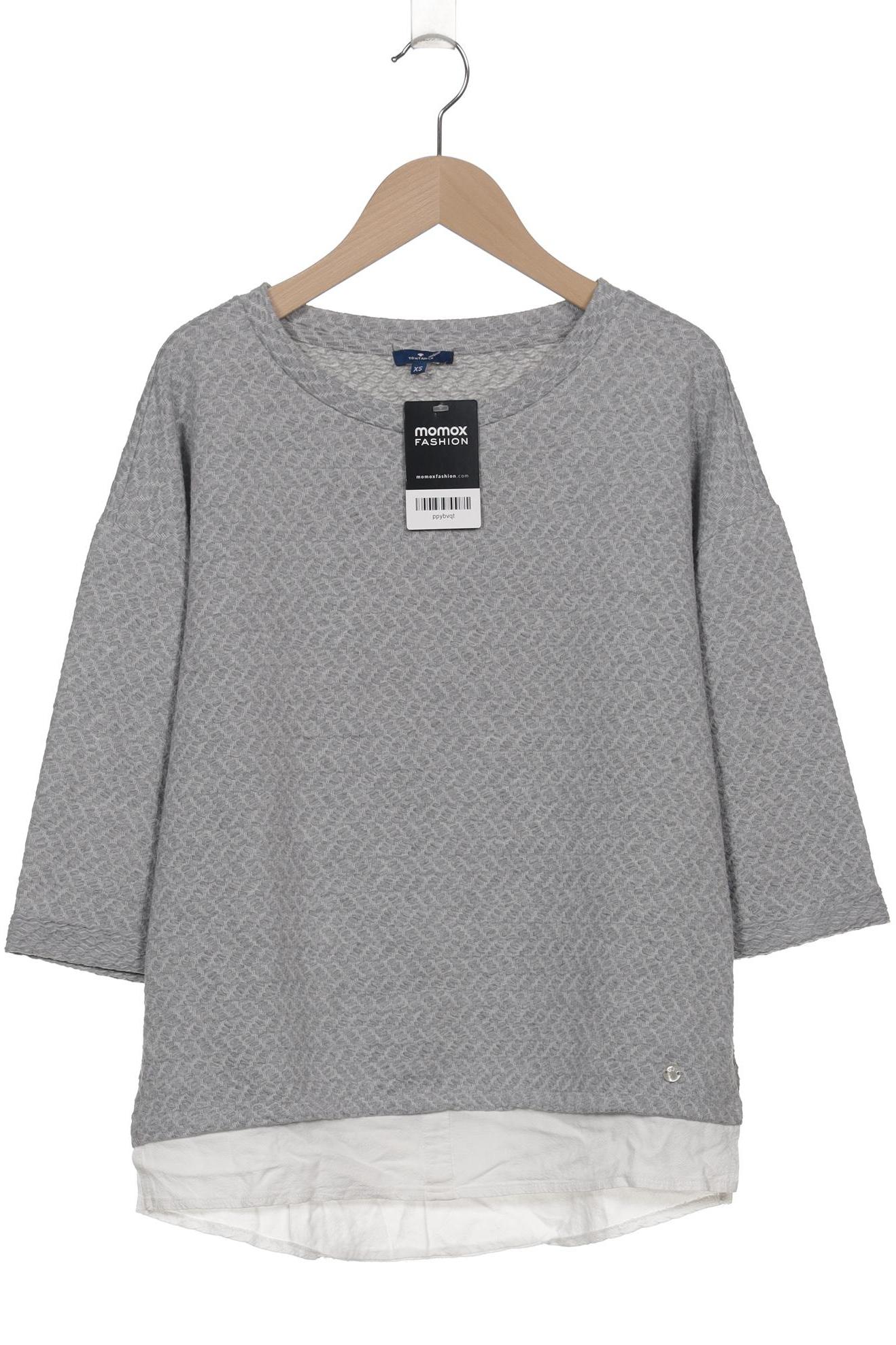 

Tom Tailor Damen Sweatshirt, grau, Gr. 34