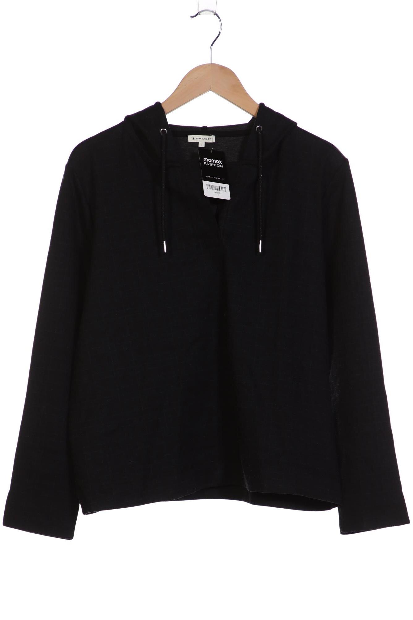 

Tom Tailor Damen Kapuzenpullover, schwarz, Gr. 42