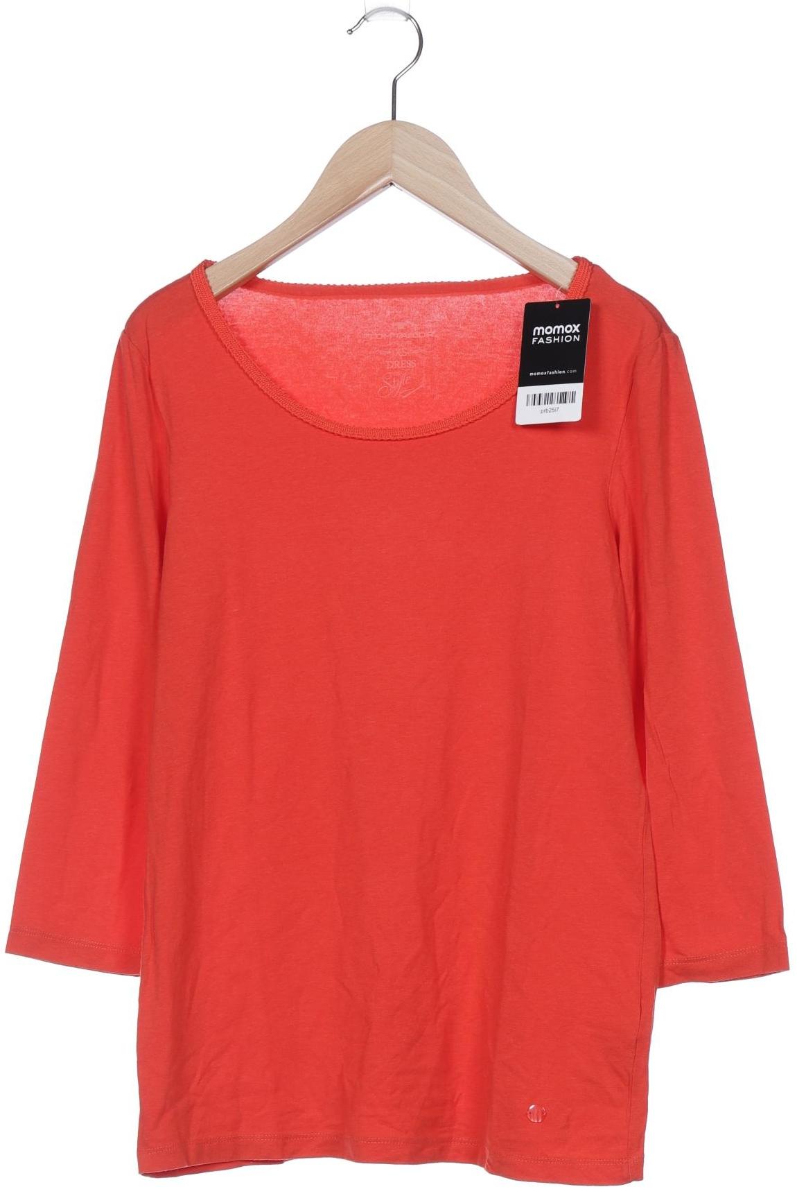 

Tom Tailor Damen Langarmshirt, orange, Gr. 34