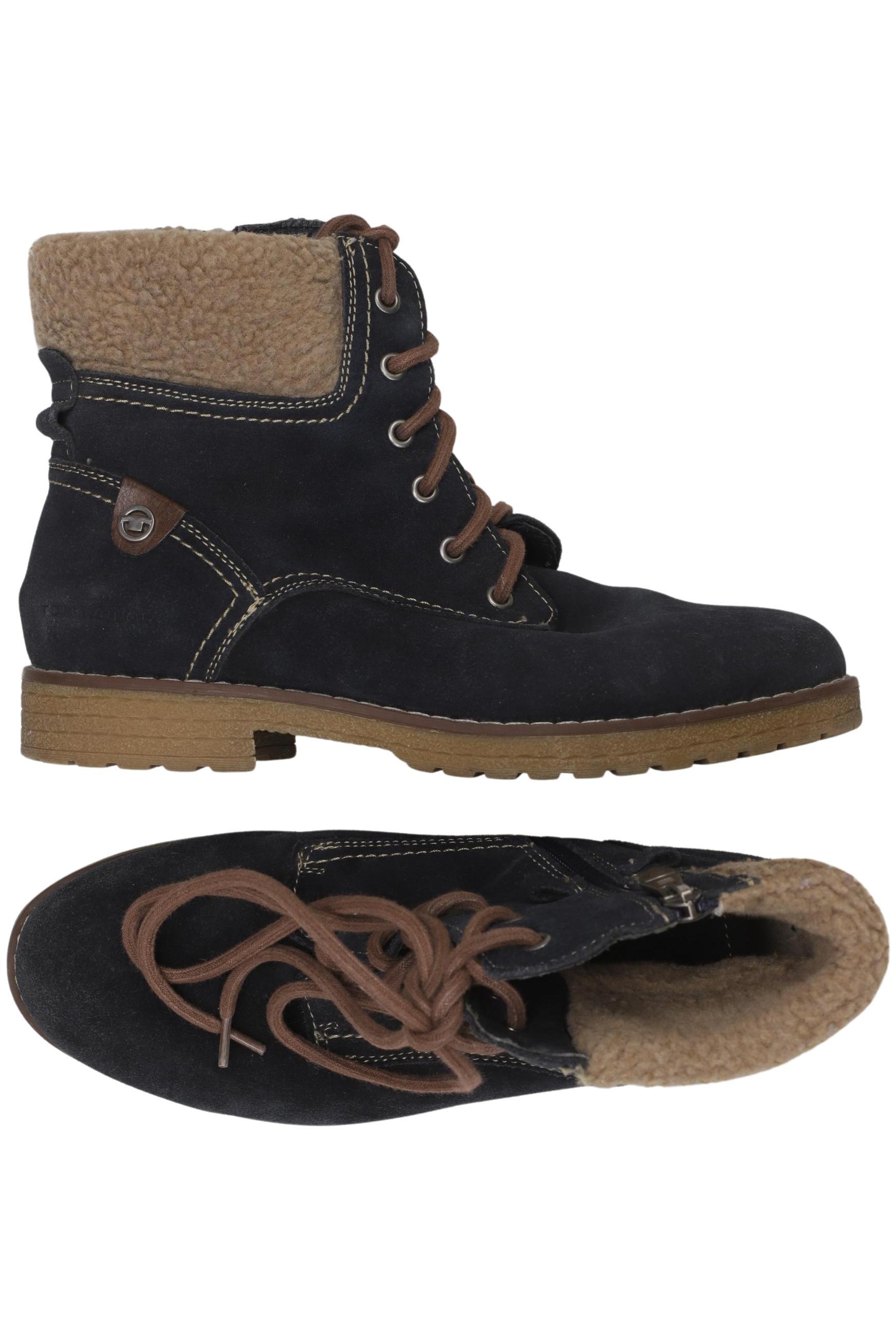 

Tom Tailor Damen Stiefelette, marineblau, Gr. 38