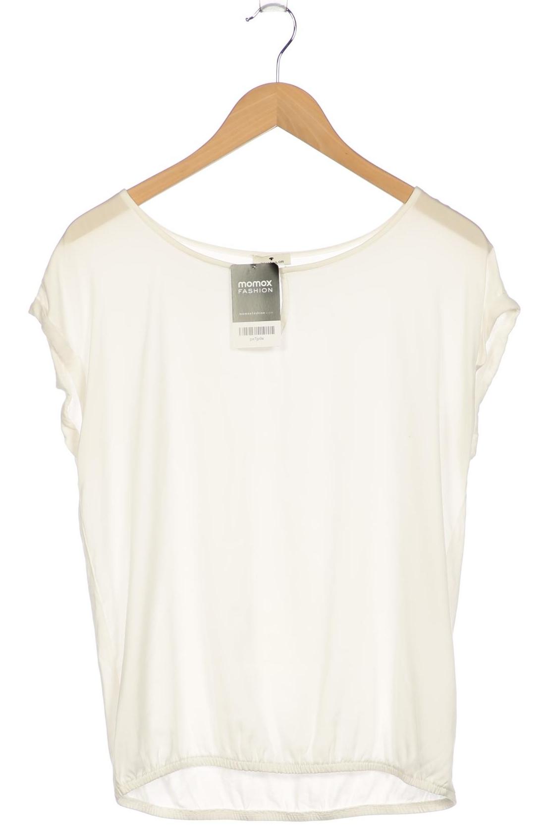 

Tom Tailor Damen T-Shirt, weiß, Gr. 36