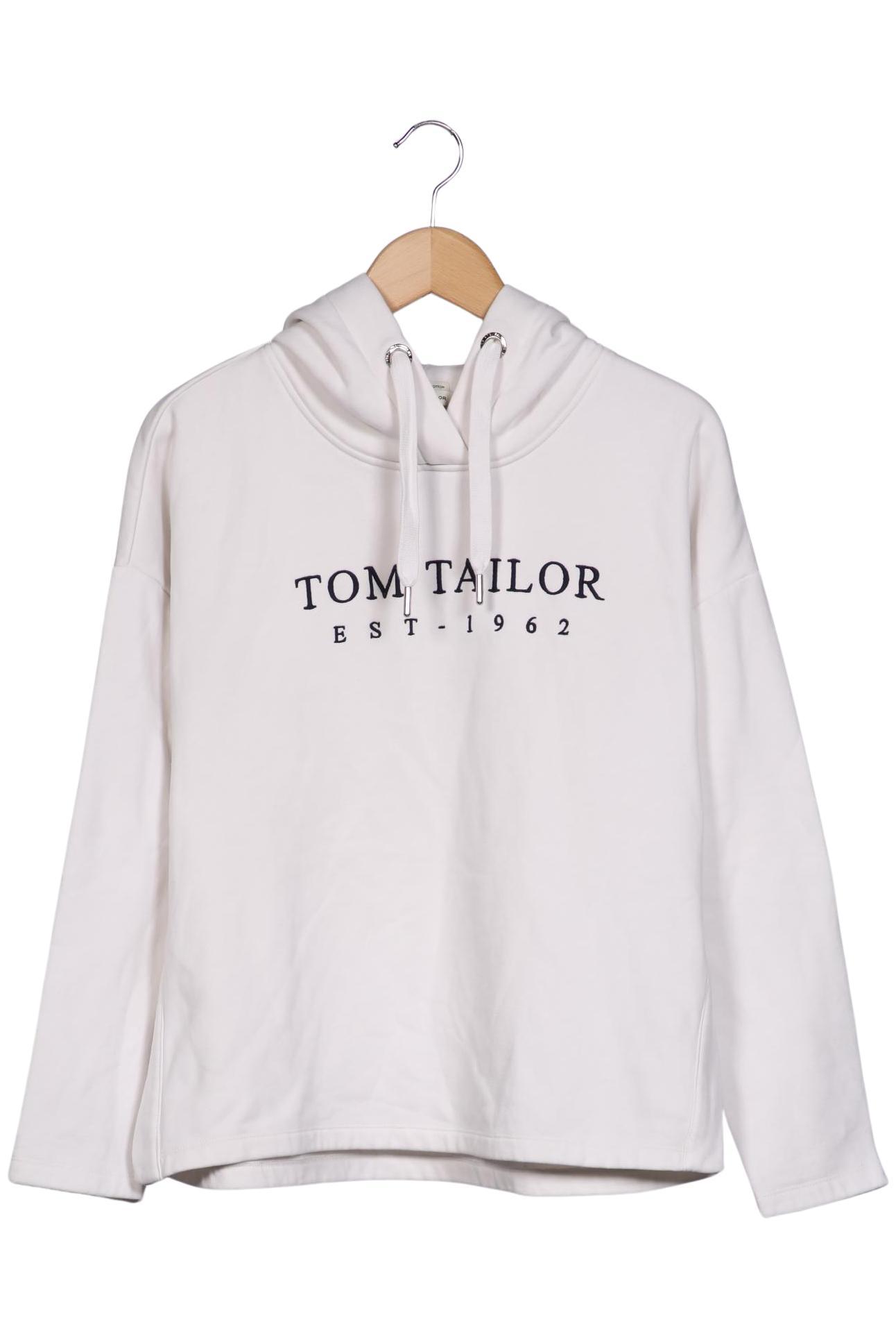 

Tom Tailor Damen Kapuzenpullover, cremeweiß, Gr. 38