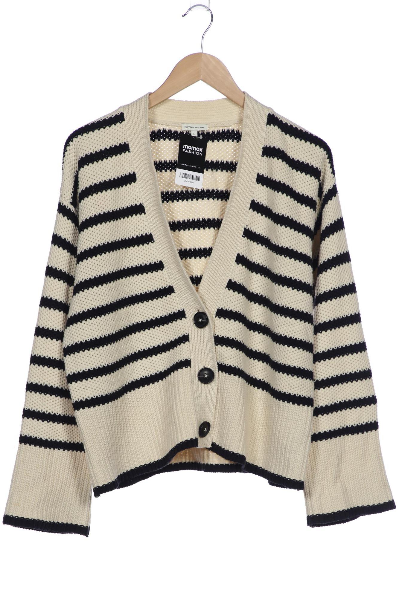 

Tom Tailor Damen Strickjacke, cremeweiß, Gr. 42