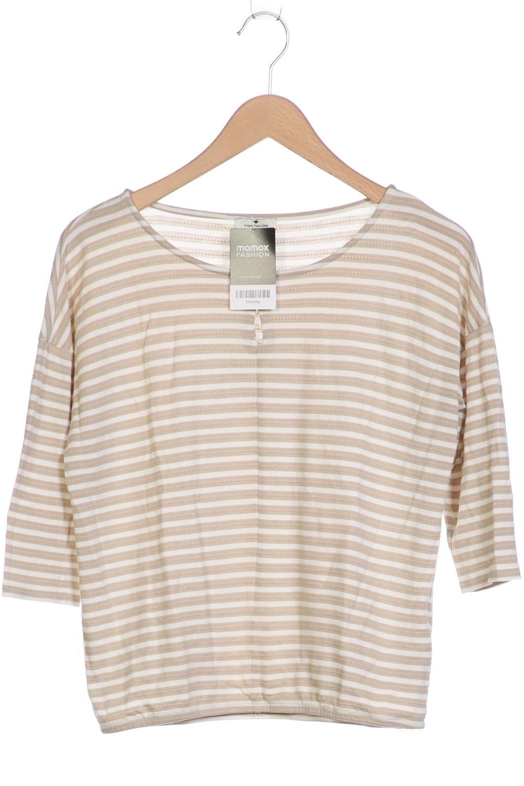 

Tom Tailor Damen Langarmshirt, beige, Gr. 38