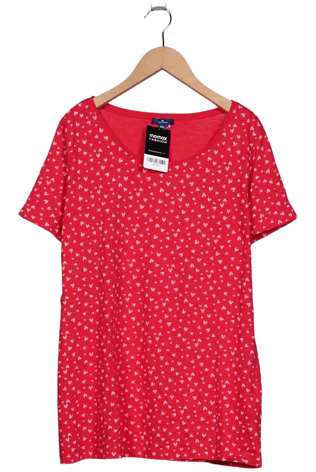 

Tom Tailor Damen T-Shirt, rot, Gr. 46