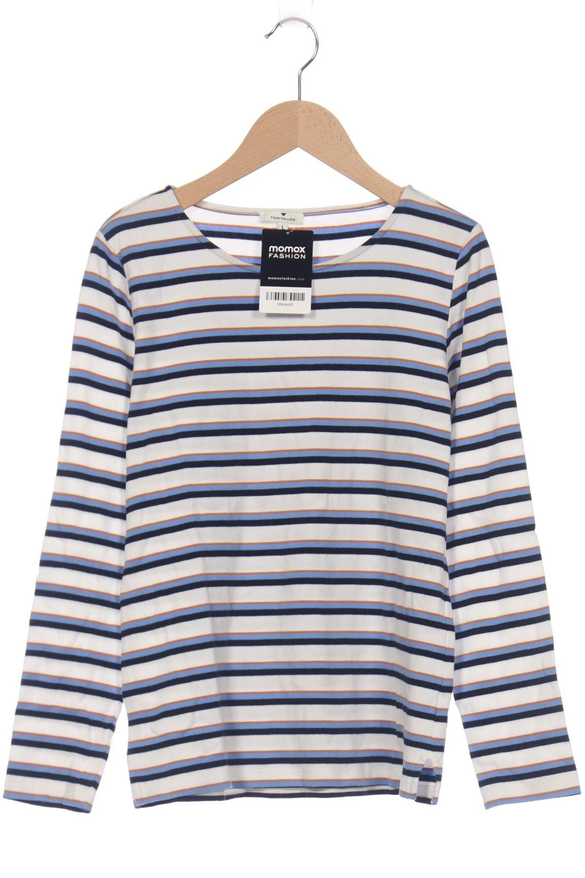 

Tom Tailor Damen Langarmshirt, weiß, Gr. 42