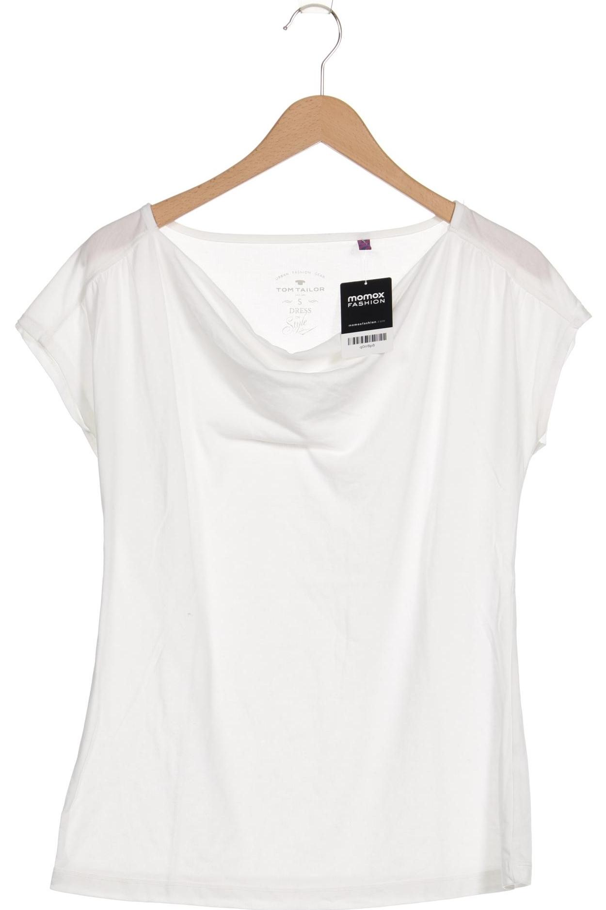 

Tom Tailor Damen T-Shirt, weiß, Gr. 36