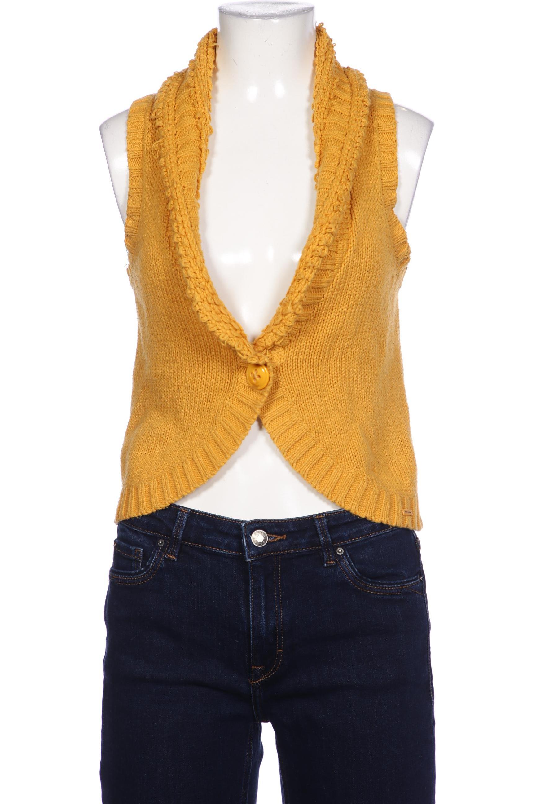 

Tom Tailor Damen Strickjacke, gelb, Gr. 36