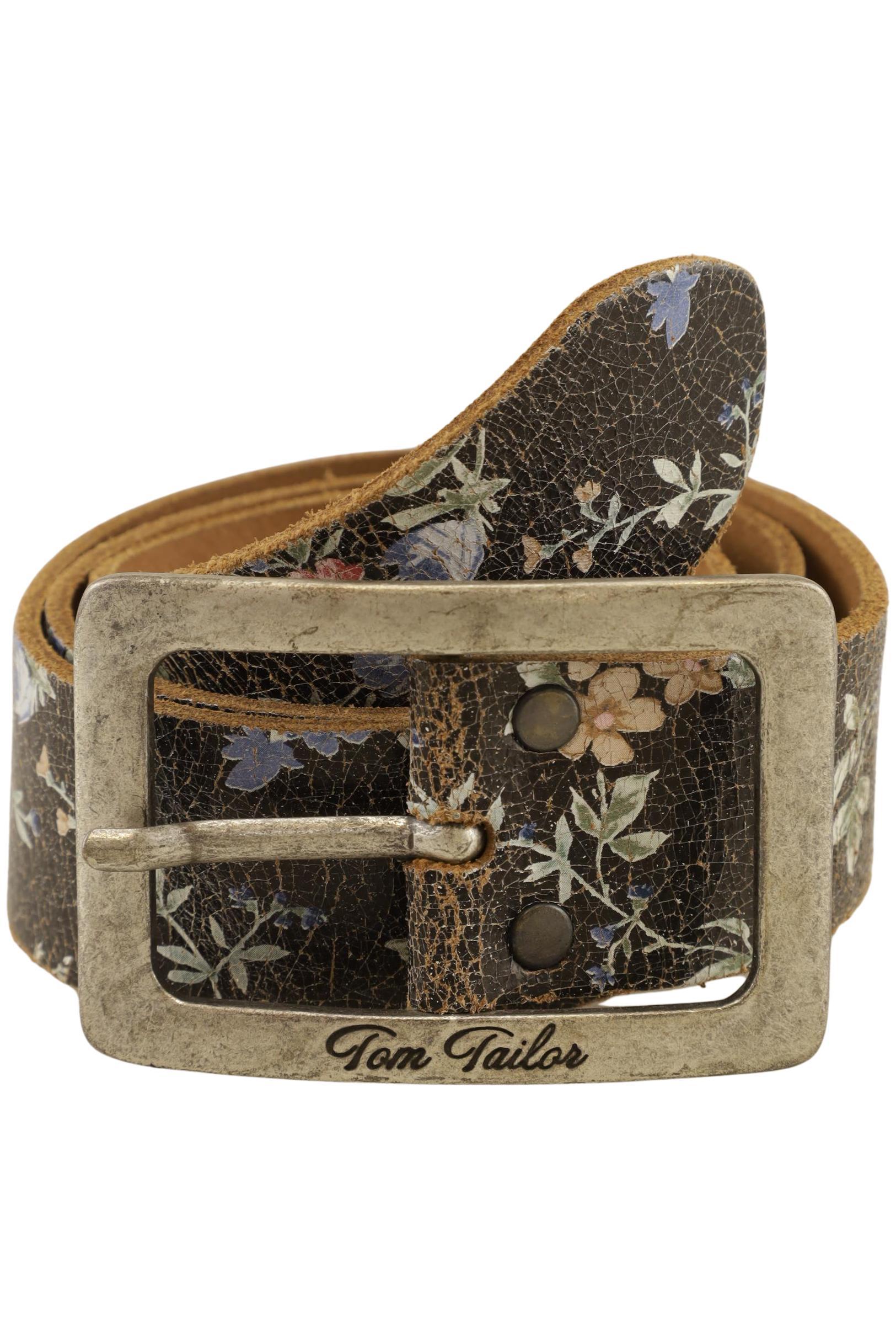 

Tom Tailor Damen Gürtel, braun, Gr. 80