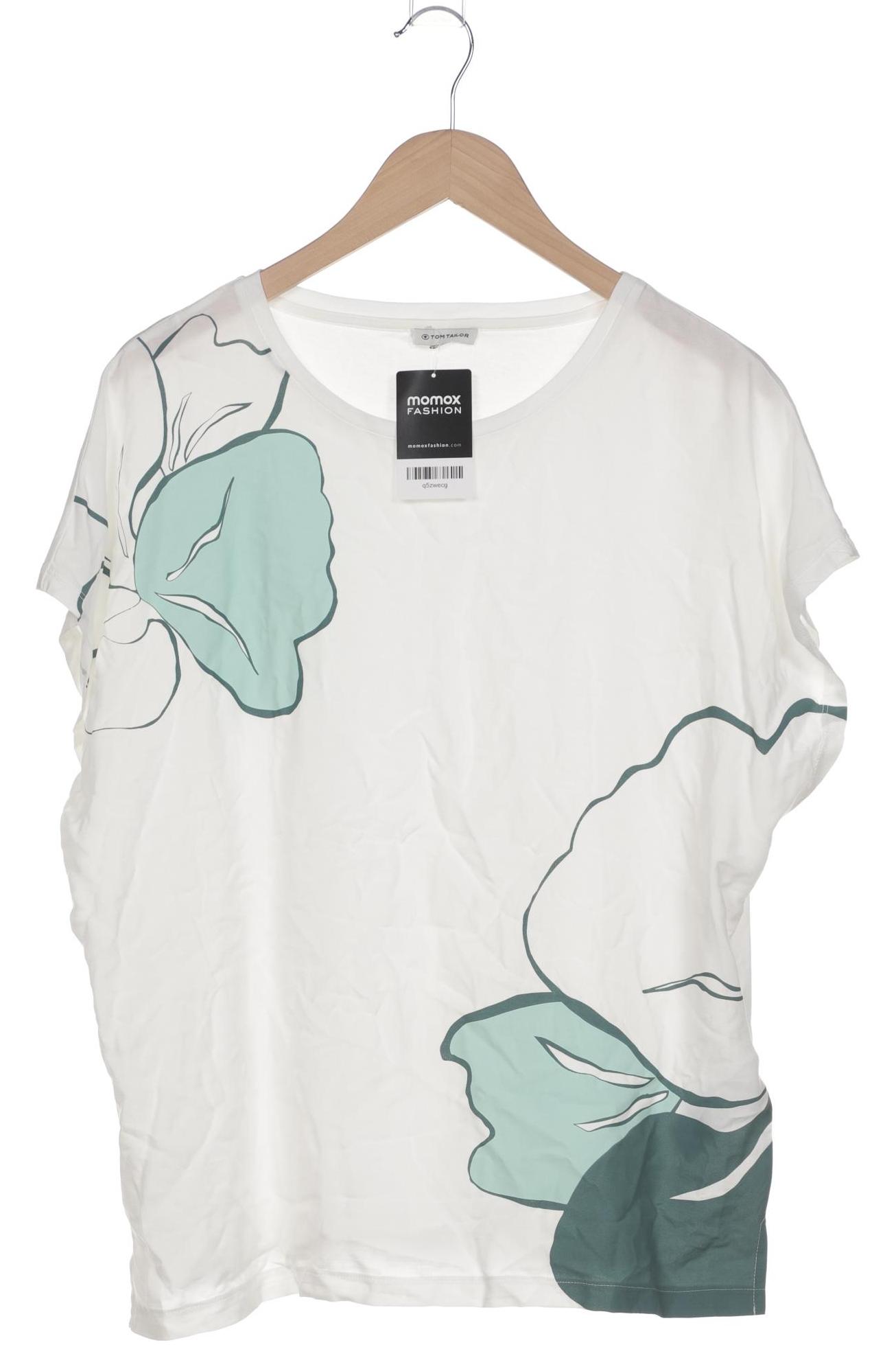 

Tom Tailor Damen T-Shirt, weiß, Gr. 44