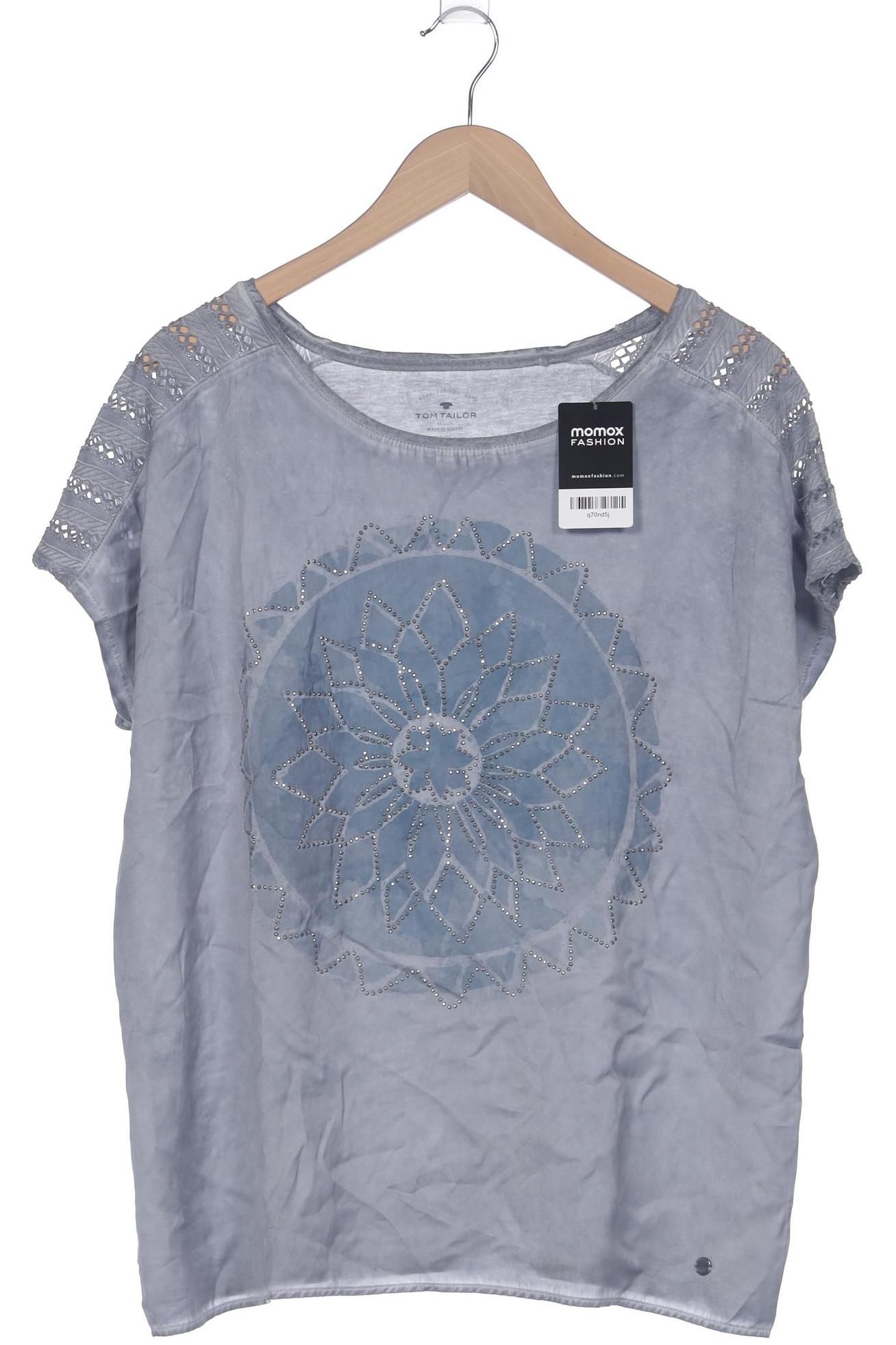 

Tom Tailor Damen T-Shirt, blau, Gr. 46