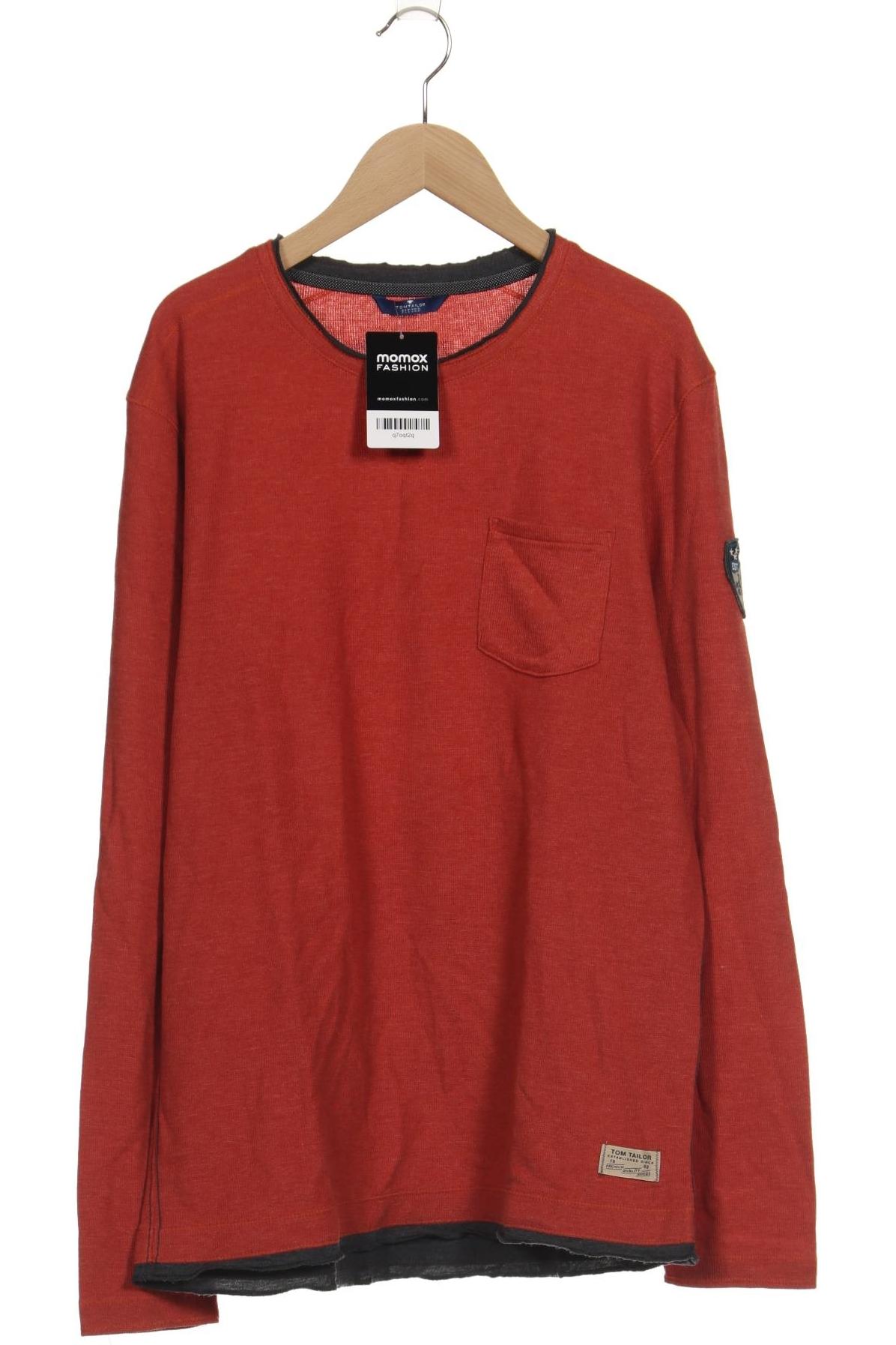 

Tom Tailor Damen Langarmshirt, rot, Gr. 42