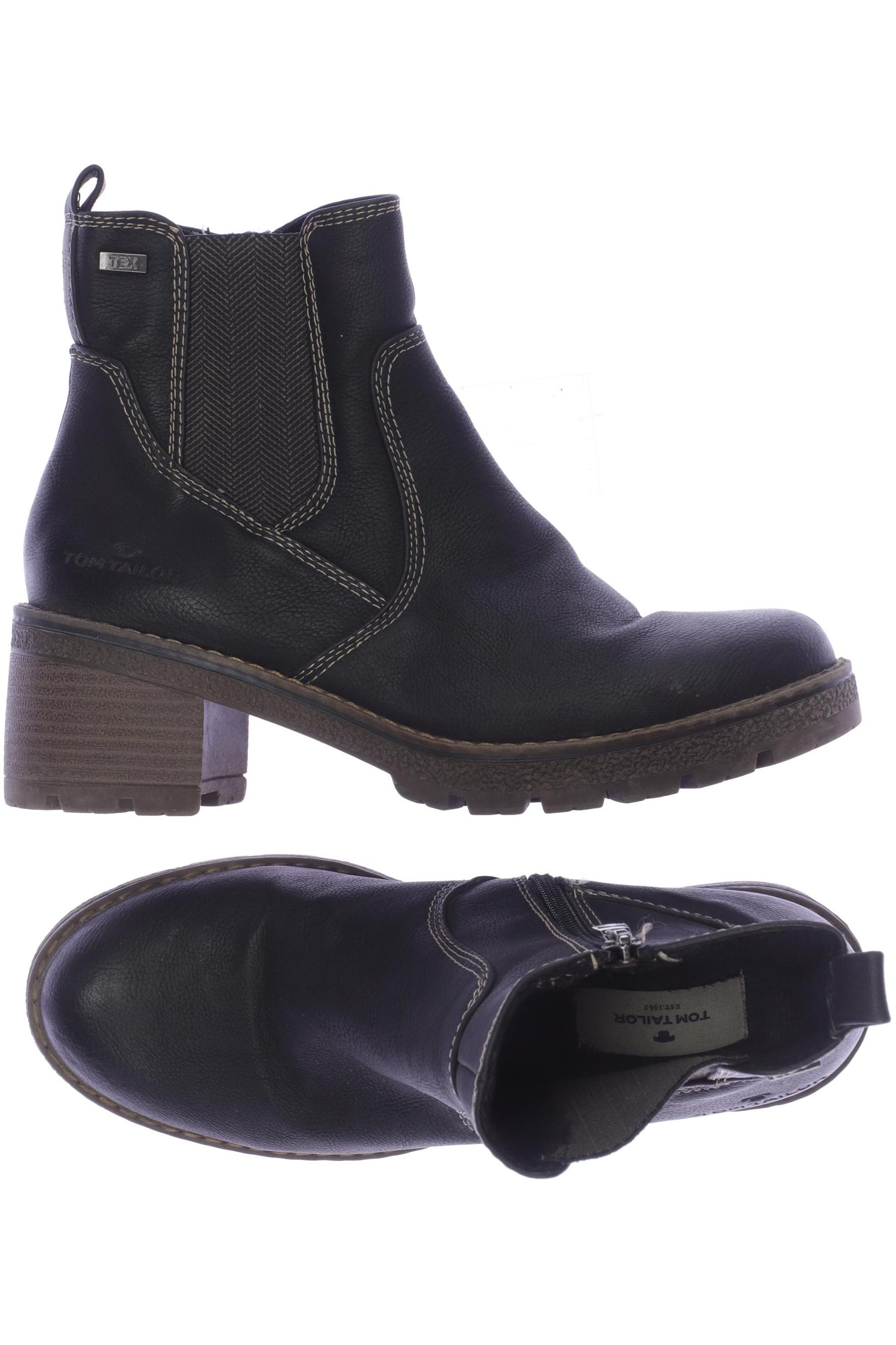 

Tom Tailor Damen Stiefelette, schwarz, Gr. 38