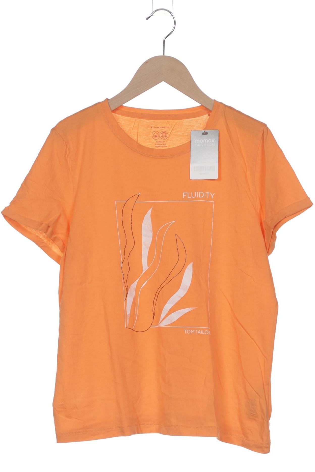 

Tom Tailor Damen T-Shirt, orange, Gr. 38