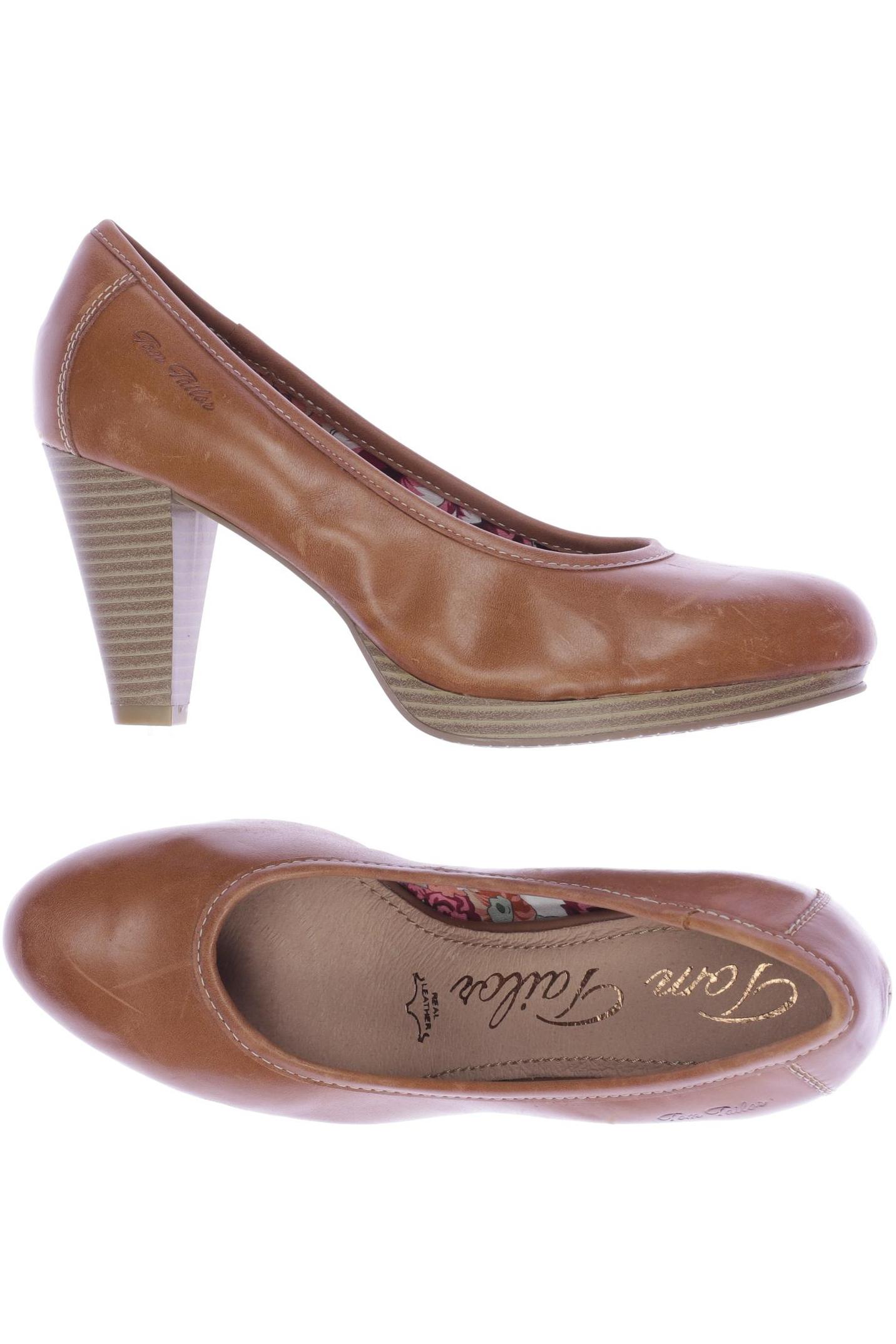 

Tom Tailor Damen Pumps, braun, Gr. 40