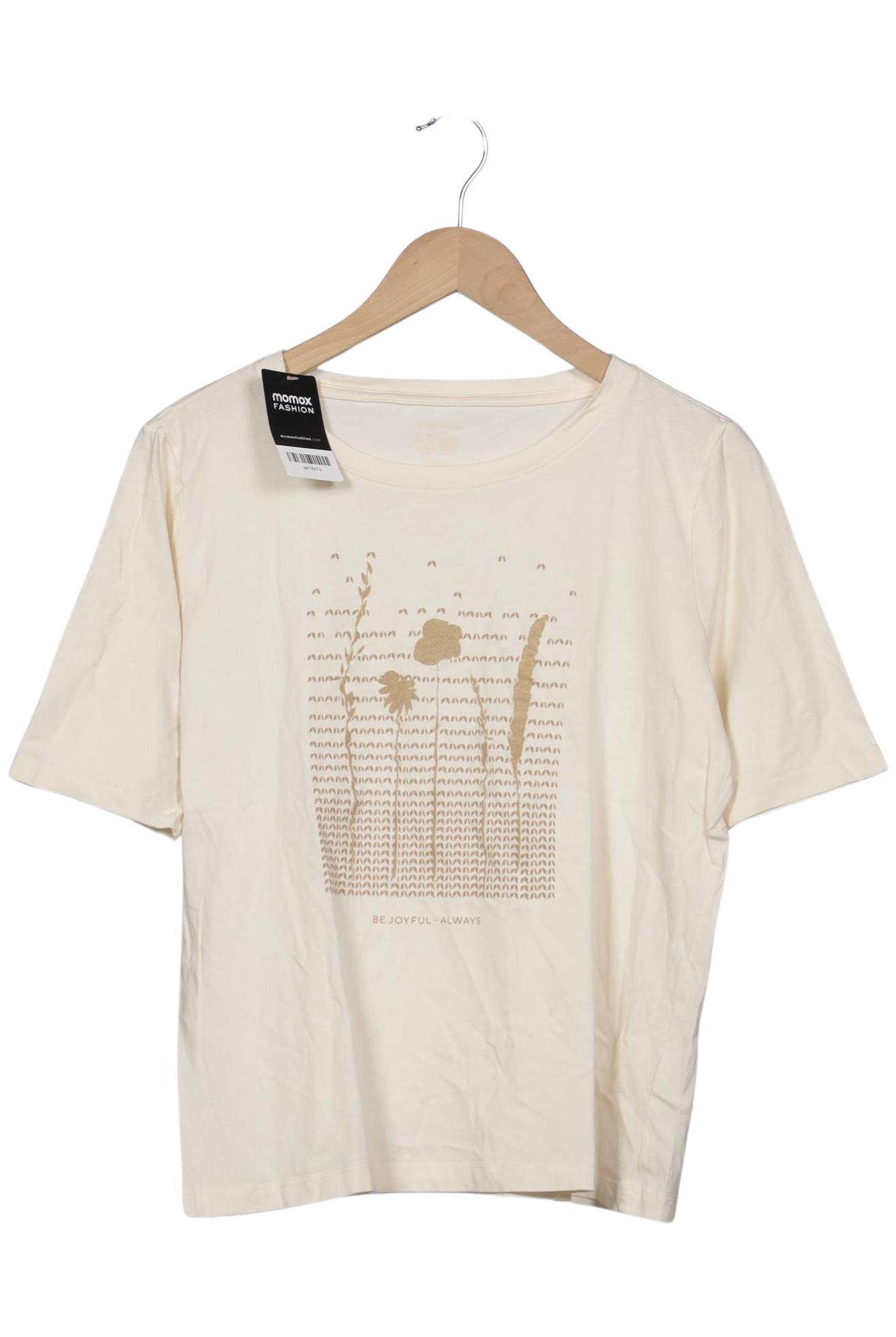 

Tom Tailor Damen T-Shirt, cremeweiß, Gr. 44