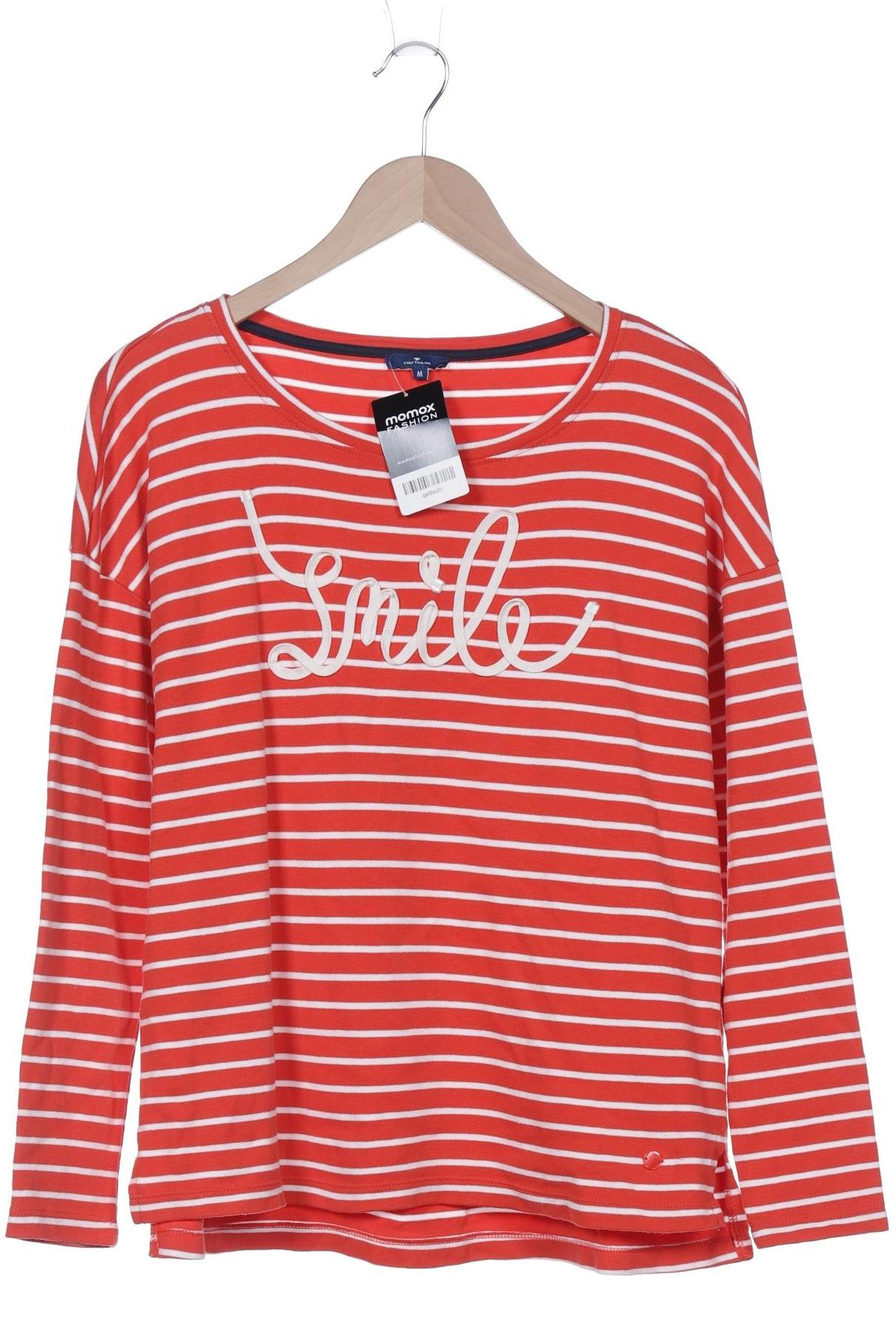 

Tom Tailor Damen Langarmshirt, rot, Gr. 38
