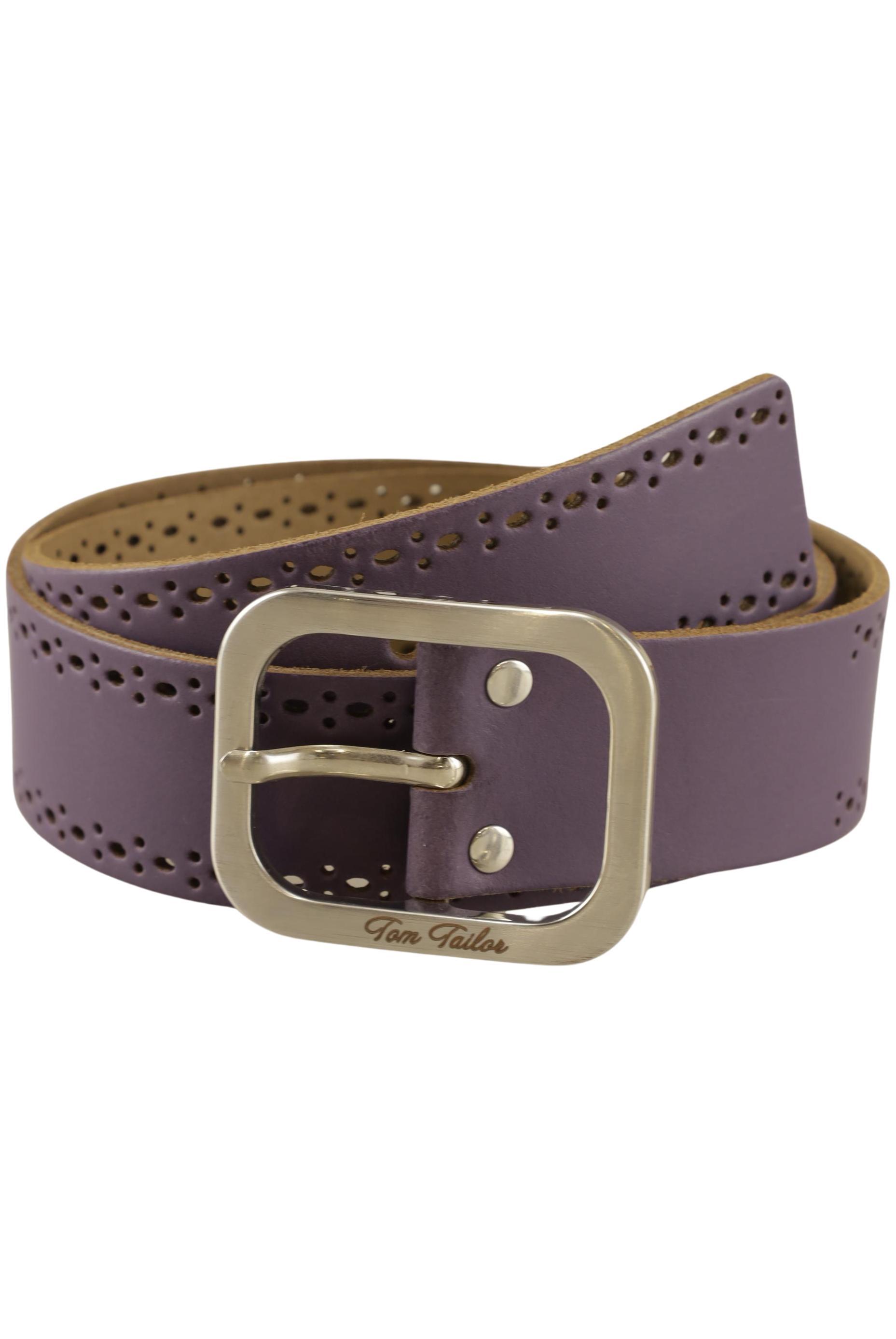 

Tom Tailor Damen Gürtel, flieder, Gr. 80