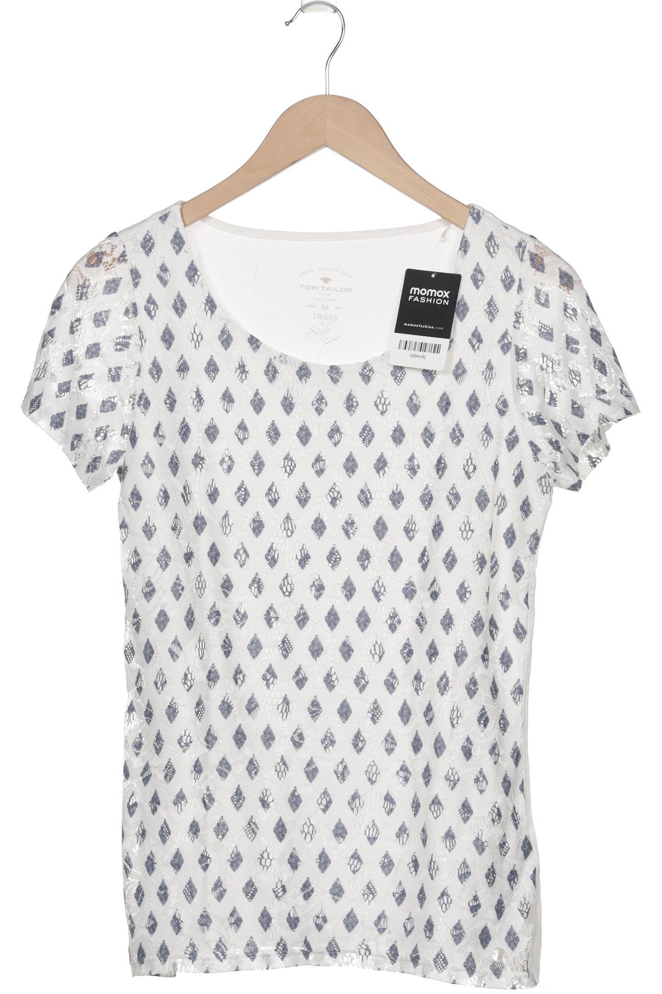 

Tom Tailor Damen T-Shirt, weiß, Gr. 38