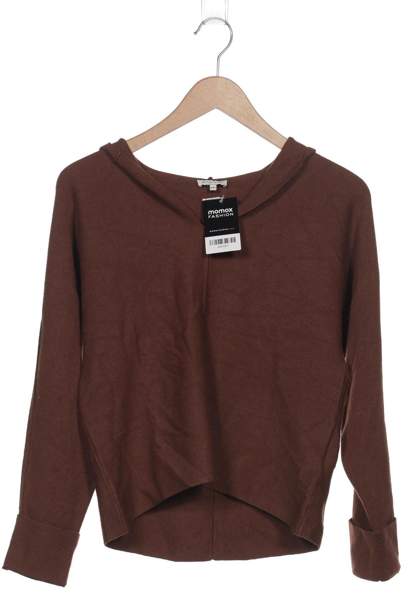 

Tom Tailor Damen Kapuzenpullover, braun, Gr. 32