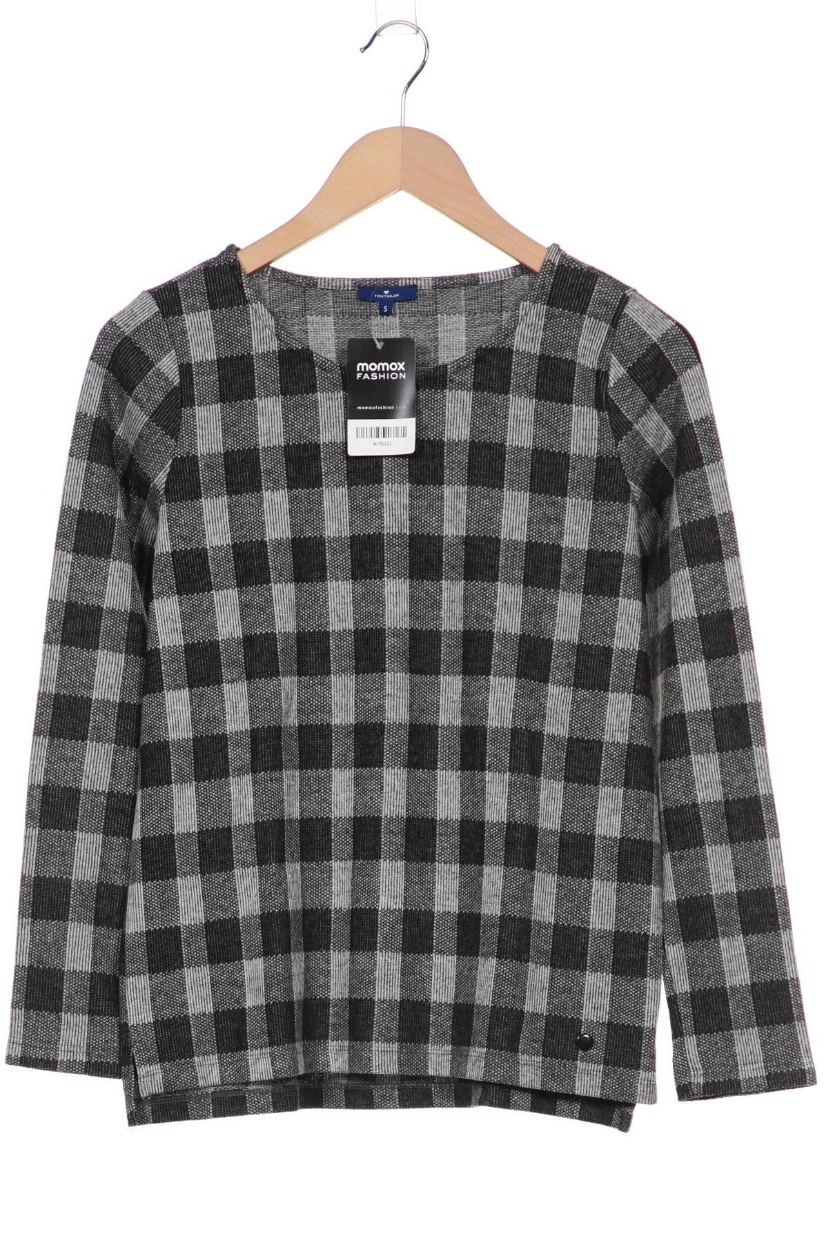 

Tom Tailor Damen Langarmshirt, grau