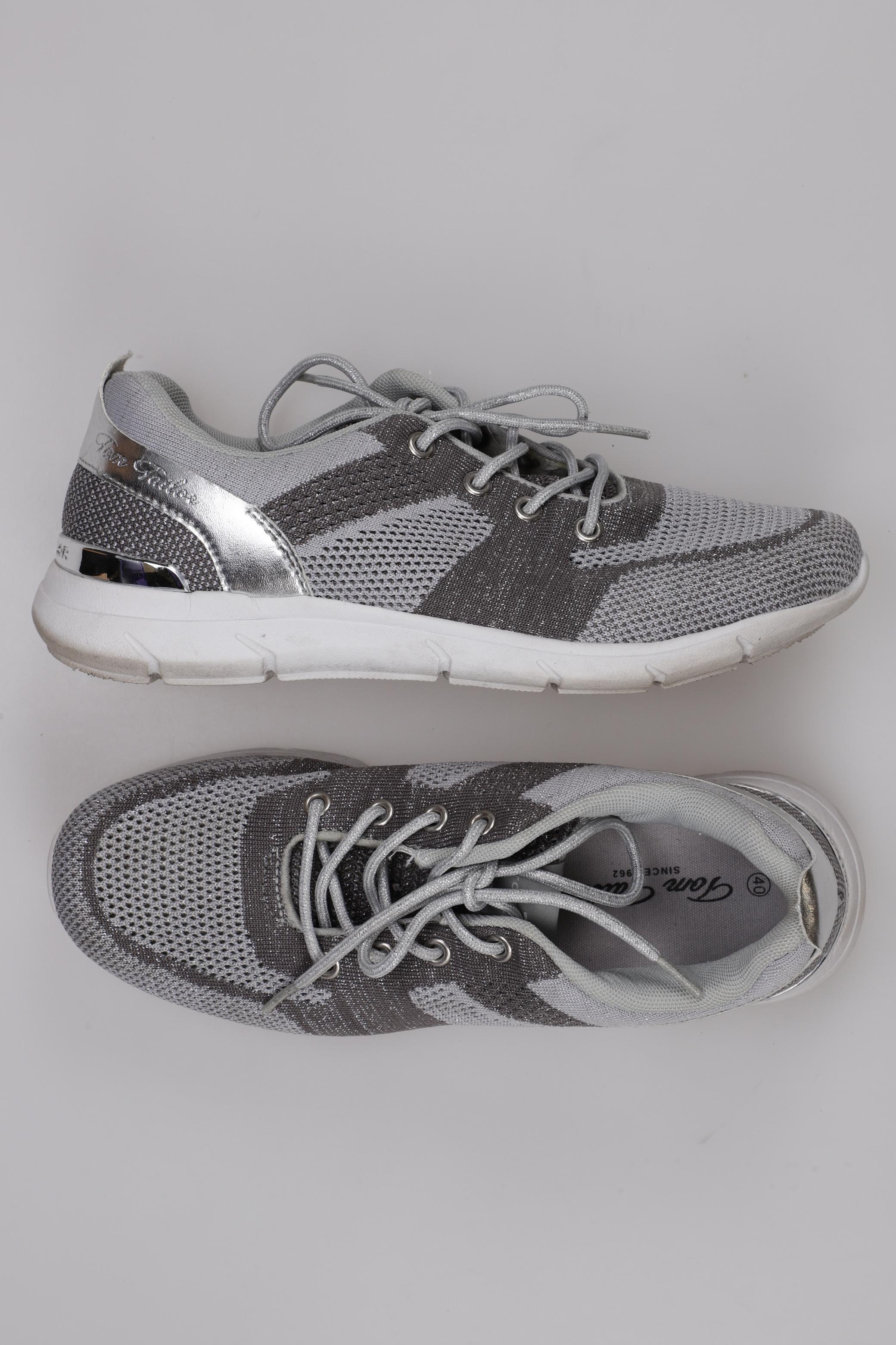

Tom Tailor Damen Sneakers, silber