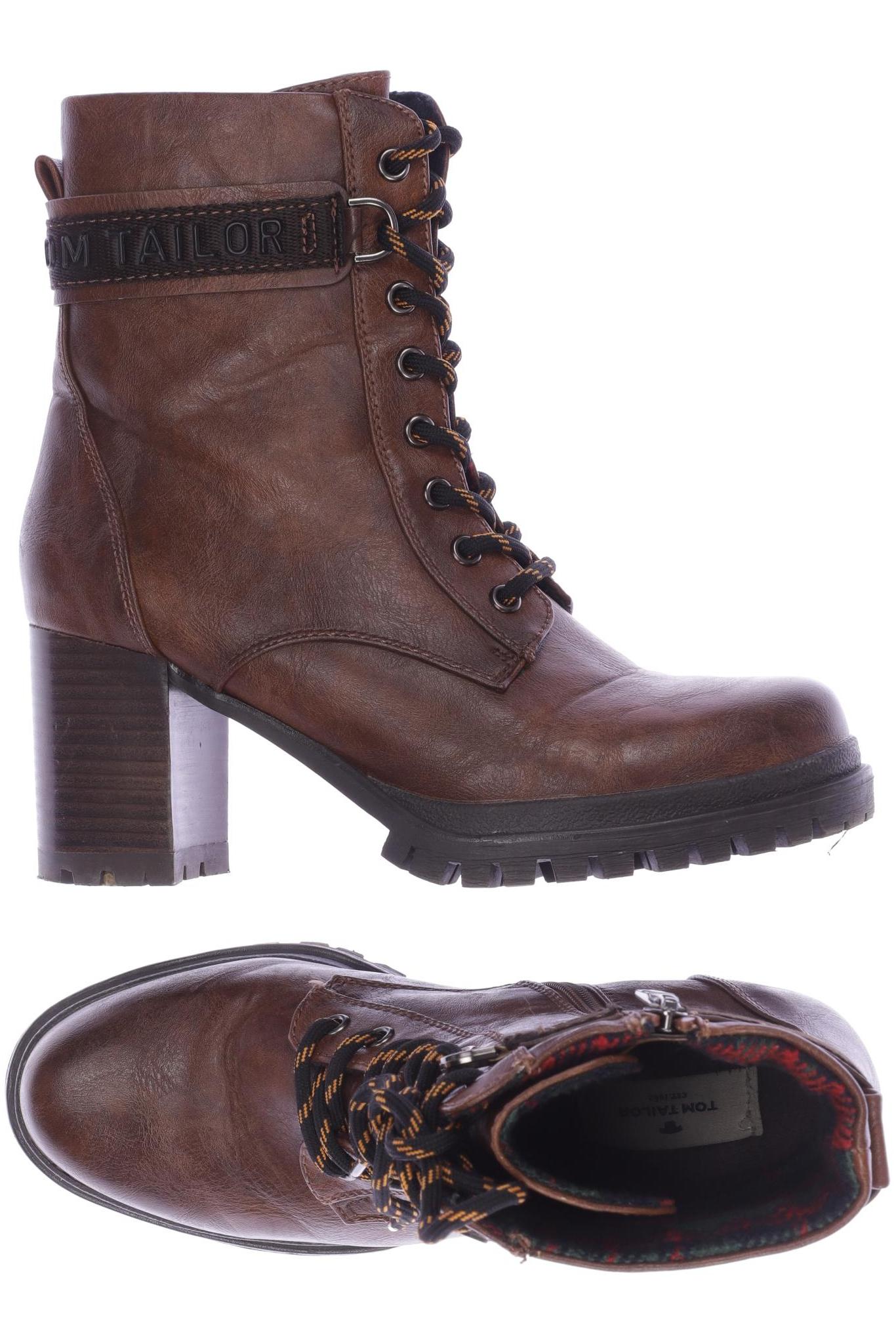 

Tom Tailor Damen Stiefelette, braun, Gr. 39