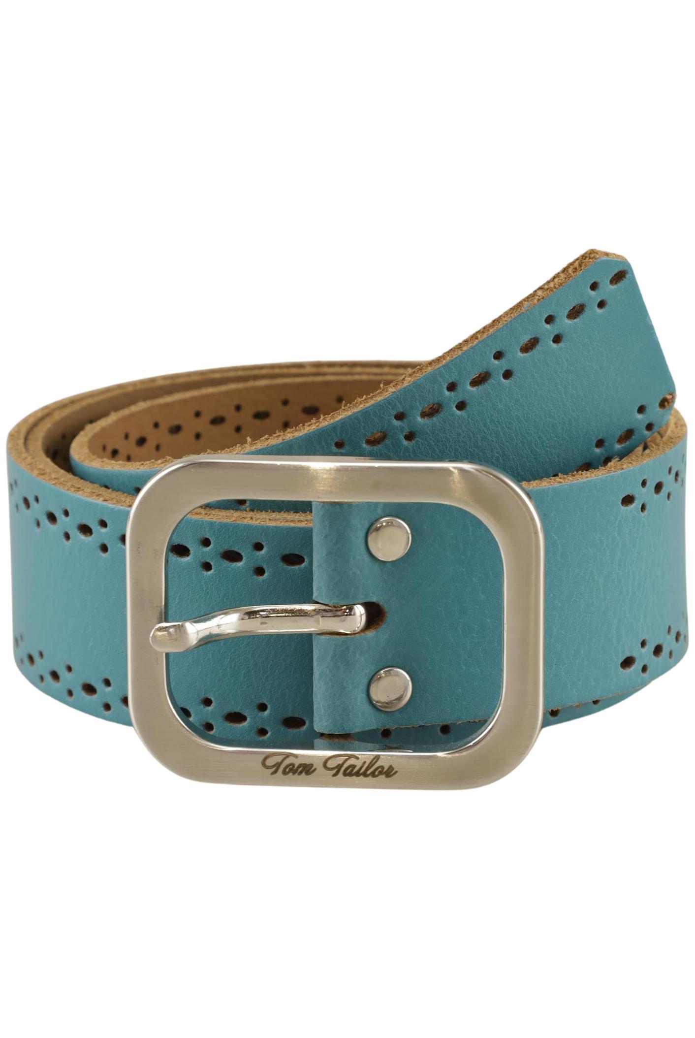 

Tom Tailor Damen Gürtel, türkis, Gr. 95