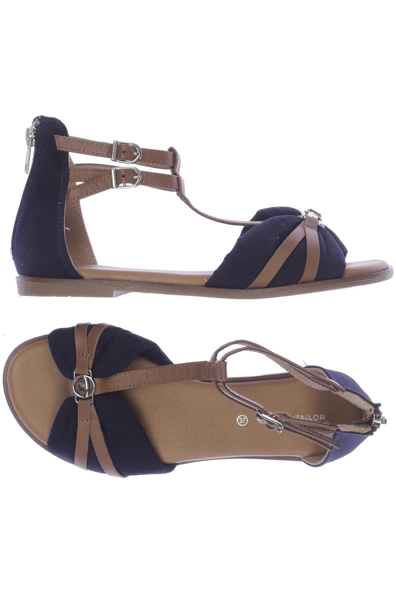 

Tom Tailor Damen Sandale, marineblau, Gr. 37