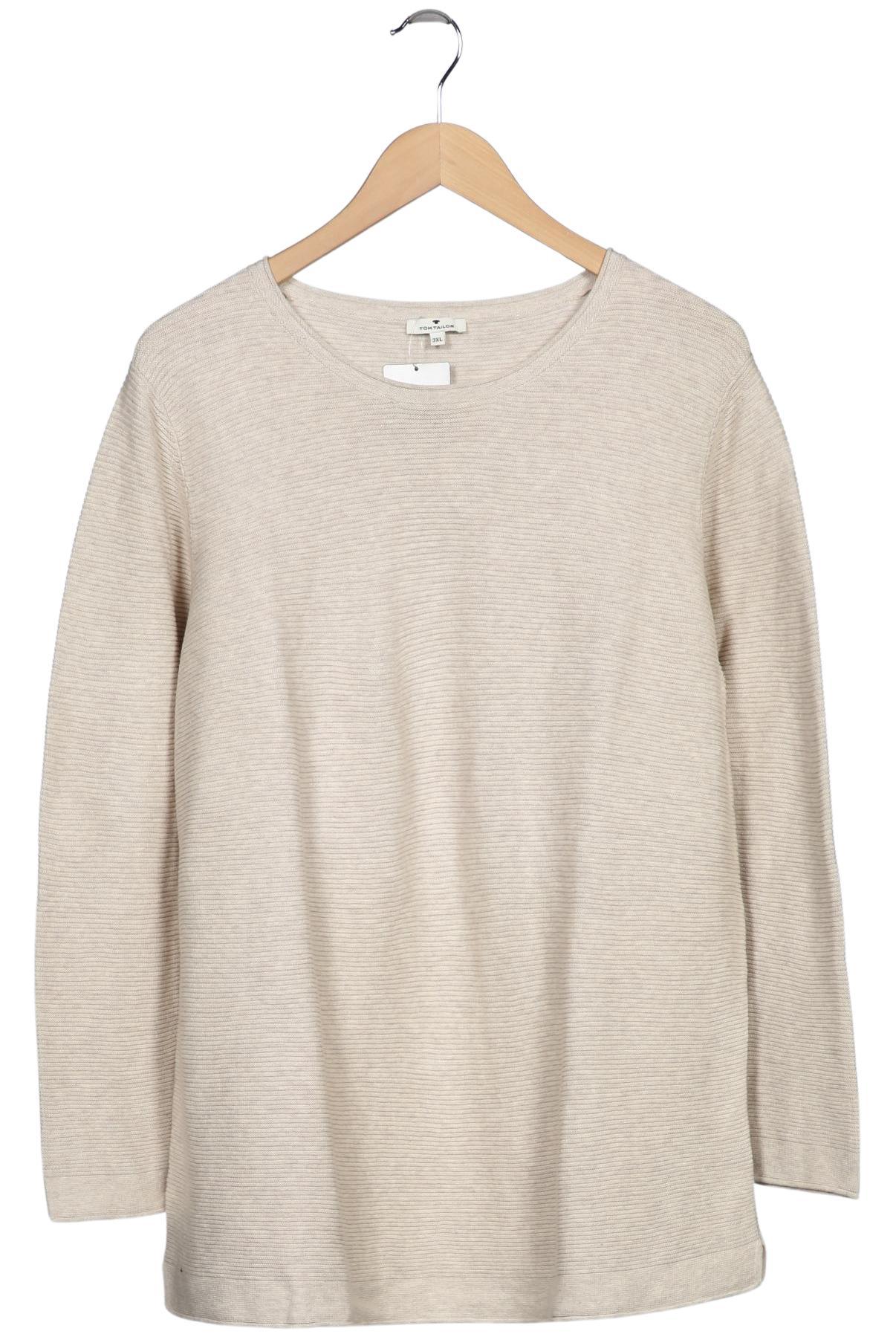 

Tom Tailor Damen Pullover, beige, Gr. 48