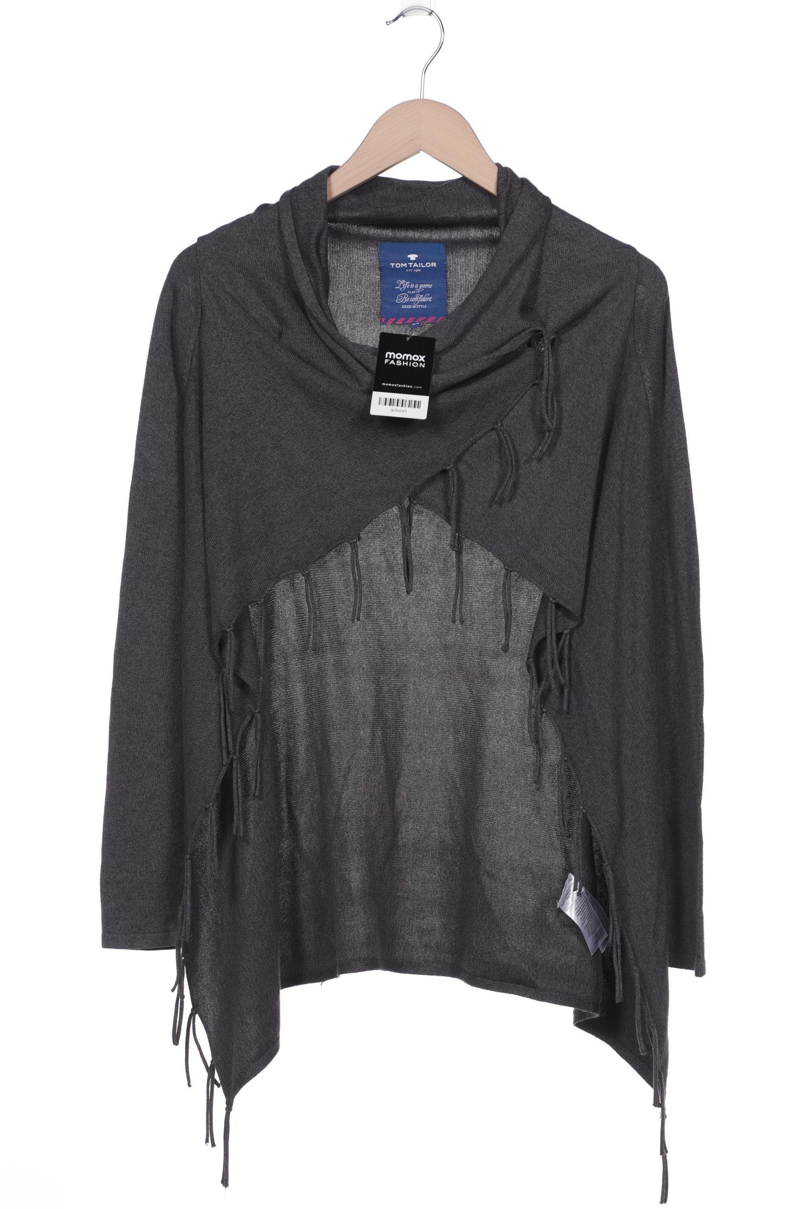 

Tom Tailor Damen Strickjacke, grau