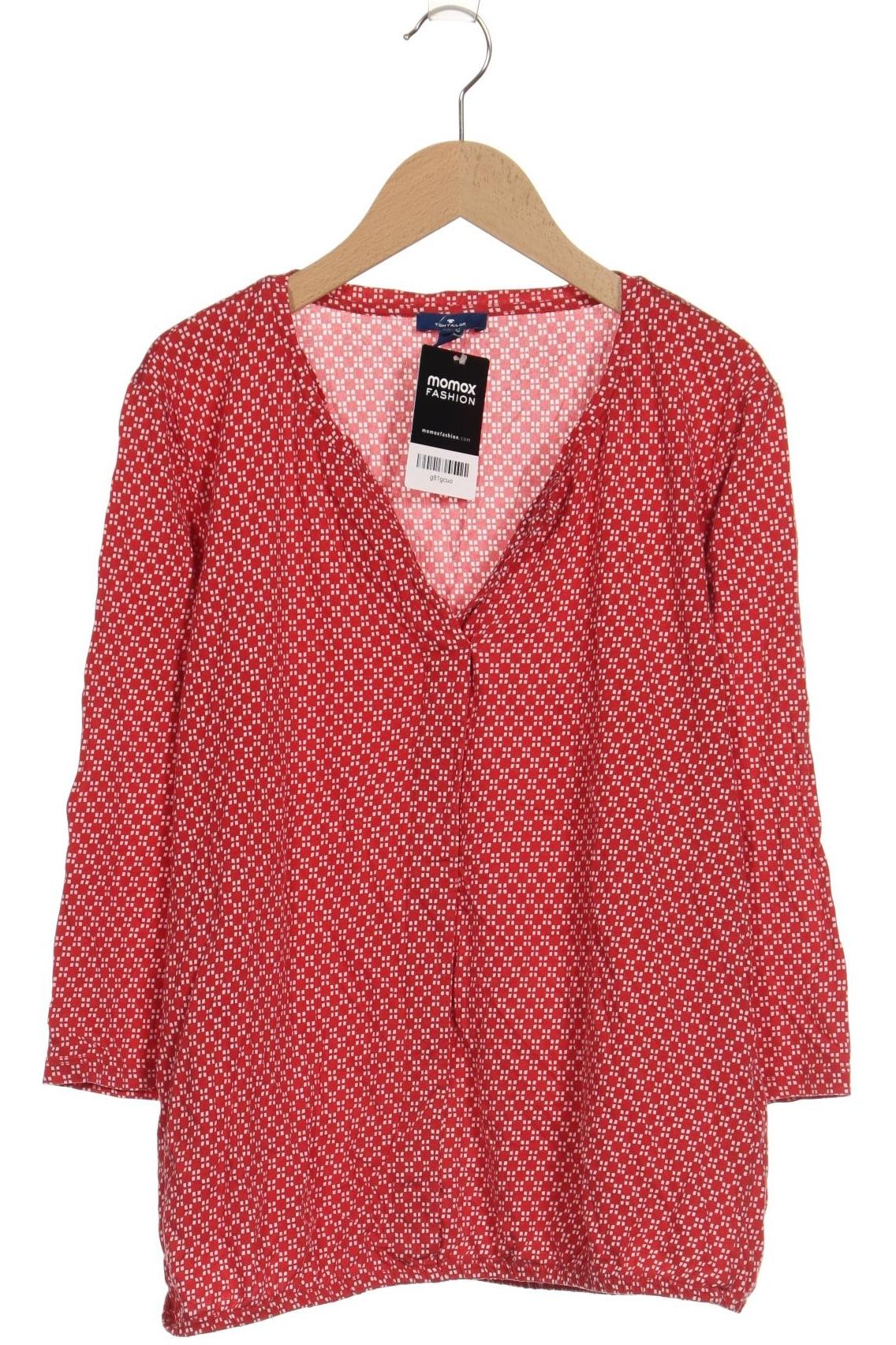 

Tom Tailor Damen Langarmshirt, rot, Gr. 42