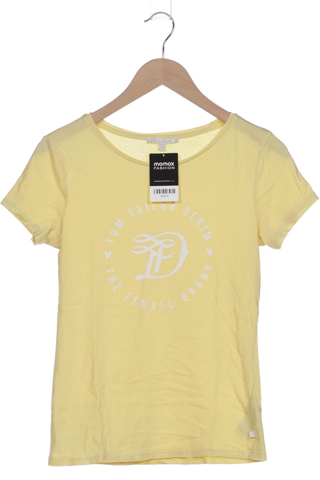 

Tom Tailor Damen T-Shirt, gelb, Gr. 36