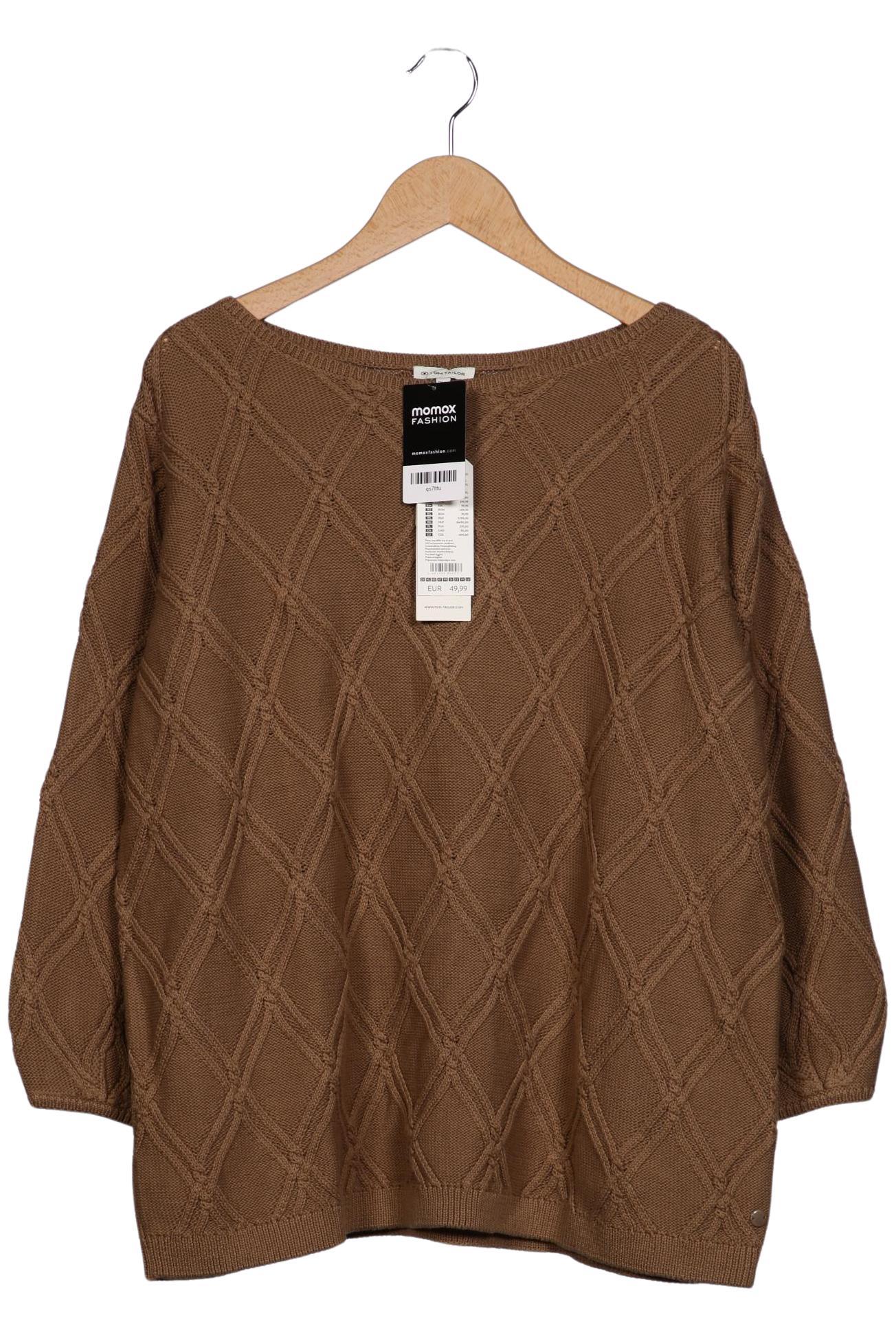 

Tom Tailor Damen Pullover, braun, Gr. 48