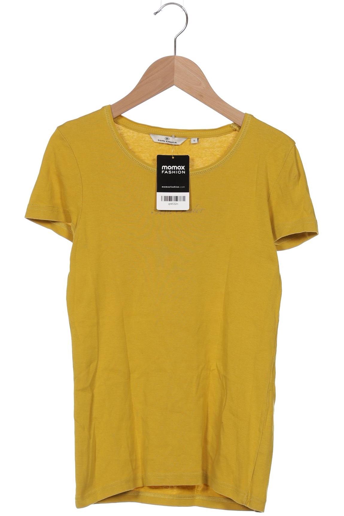 

Tom Tailor Damen T-Shirt, gelb, Gr. 36