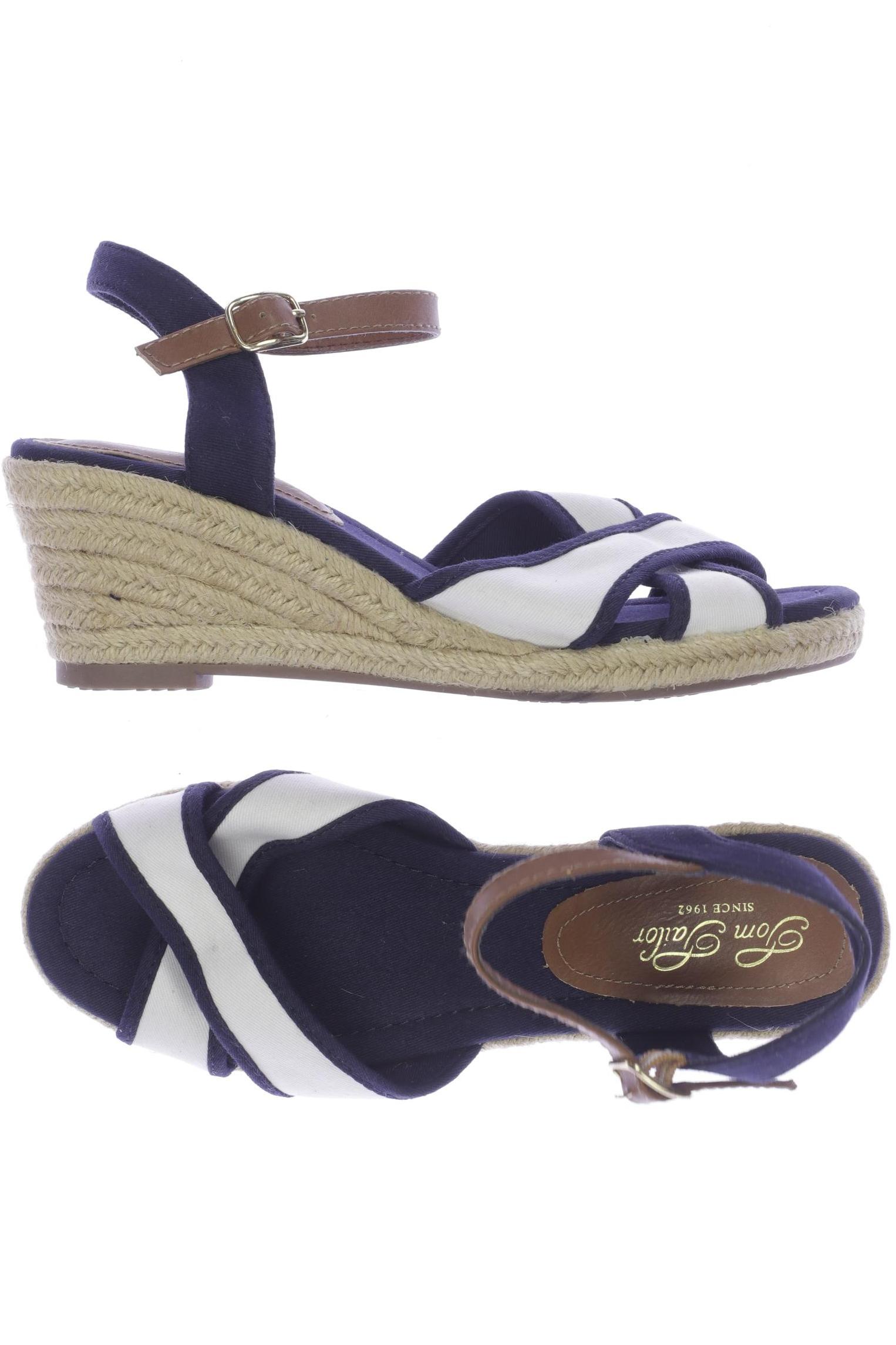 

Tom Tailor Damen Sandale, marineblau