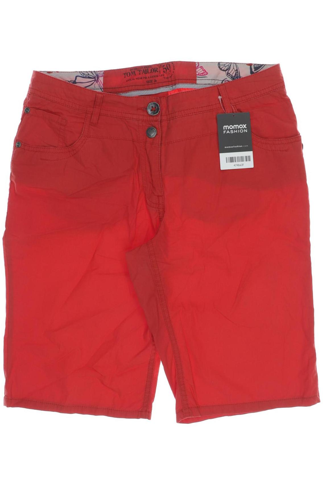 

Tom Tailor Damen Shorts, rot