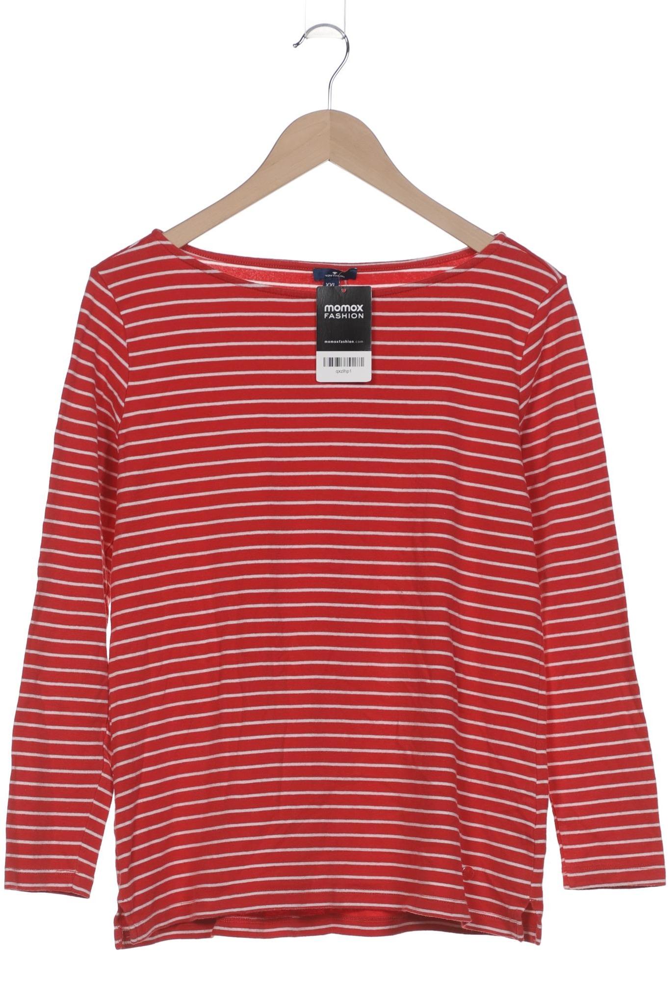 

Tom Tailor Damen Langarmshirt, rot, Gr. 46