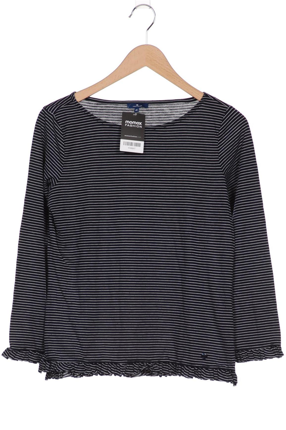 

Tom Tailor Damen Langarmshirt, marineblau, Gr. 38